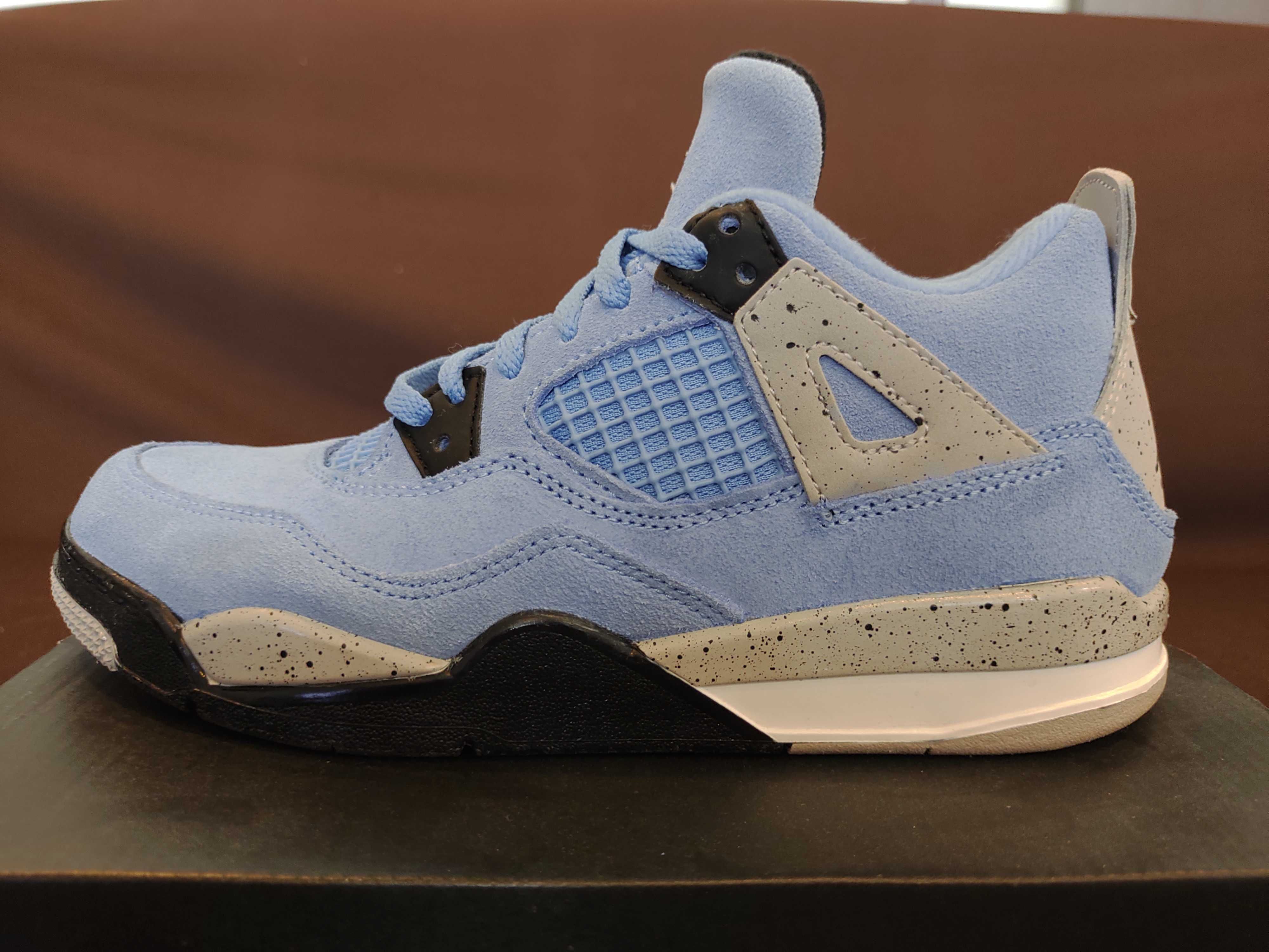 Nike PS Air Jordan 4 "University Blue"