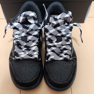 Travis Scott × Nike Air Jordan 1 Low OG SP "Black Phantom"