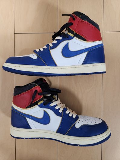 Union × Nike Air Jordan 1 Retro High OG NRG "Storm Blue/Varsity Red"
