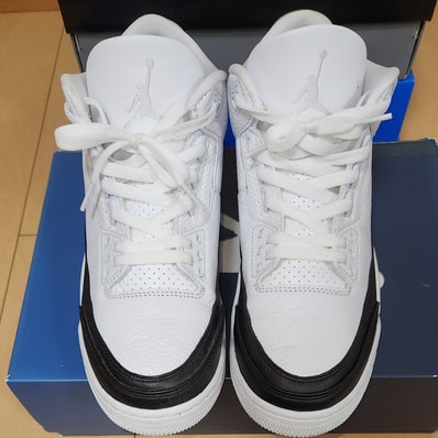 Fragment × Nike Air Jordan 3 "White/Black"