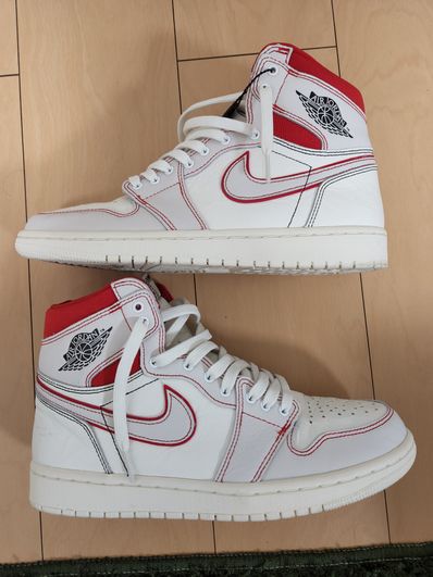 Nike Air Jordan 1 Retro High OG "Sail/University Red"