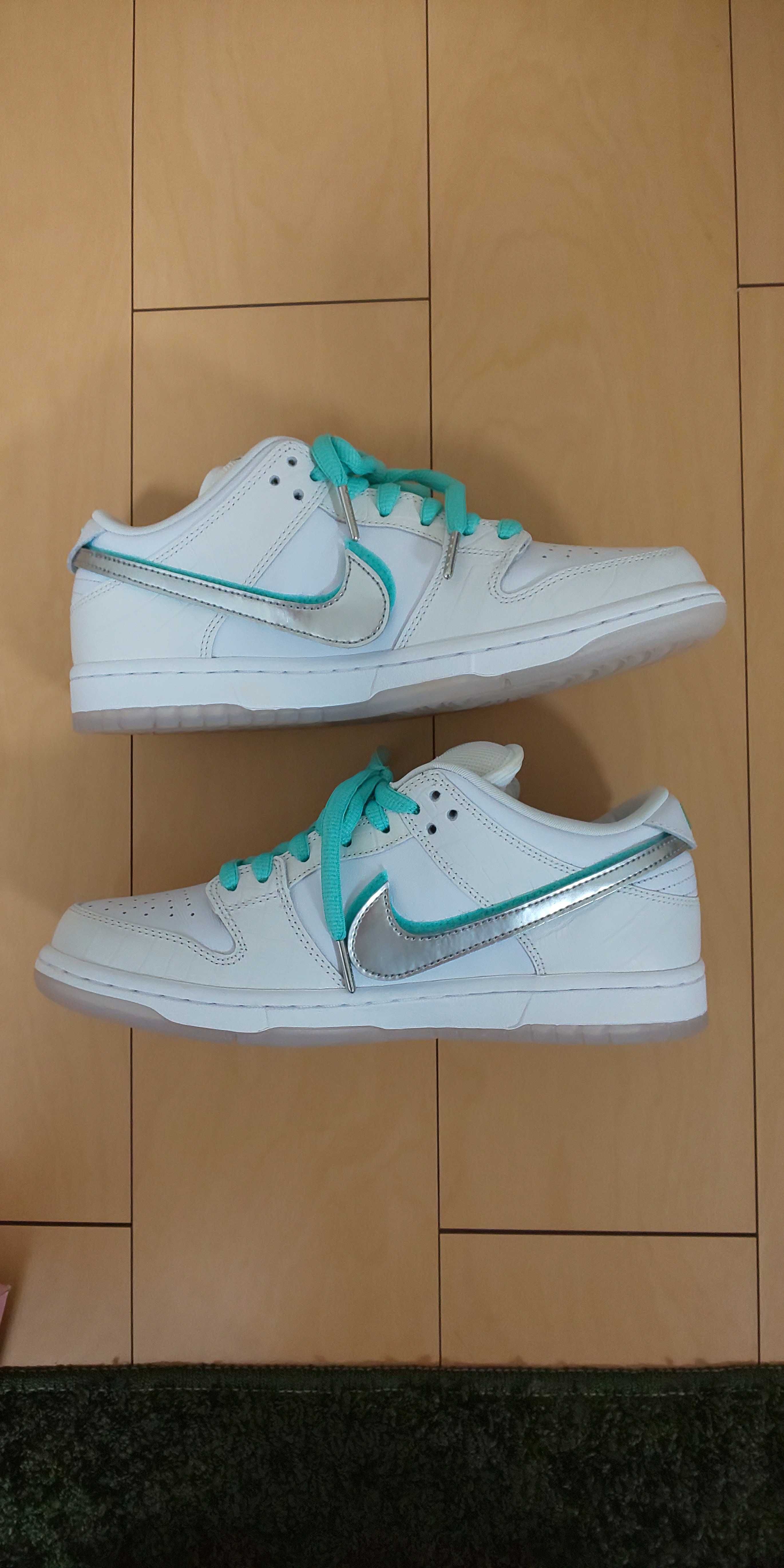 Diamond Supply Co. × Nike SB Dunk Low Pro "White"