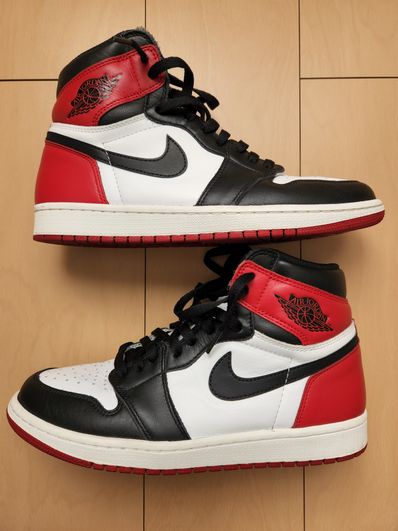 Nike Air Jordan 1 Retro High OG "Black Toe"(2016)