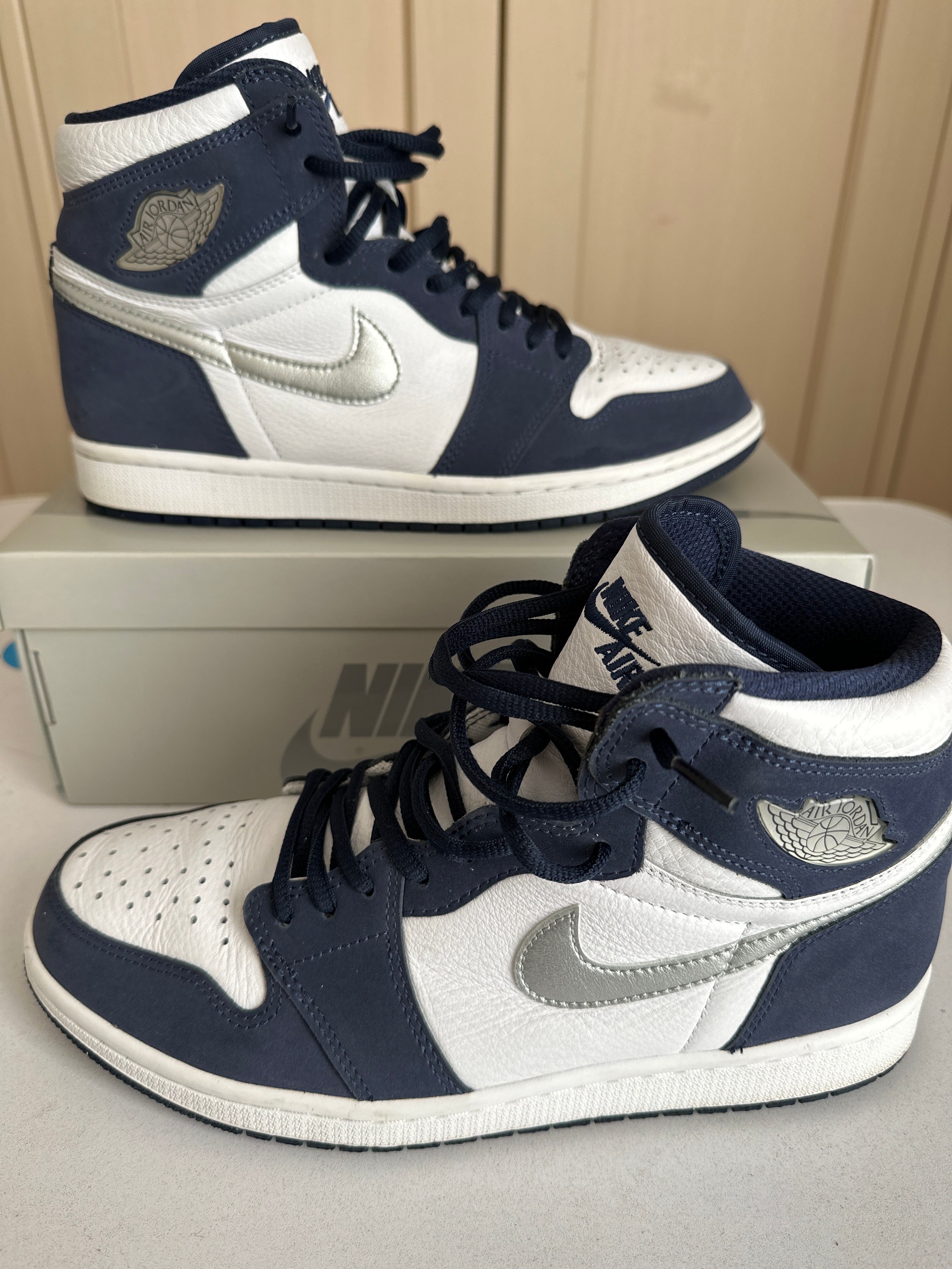 Nike Air Jordan 1 High OG CO.JP "White/Midnight Navy" (2020)(ブリーフケースなし)