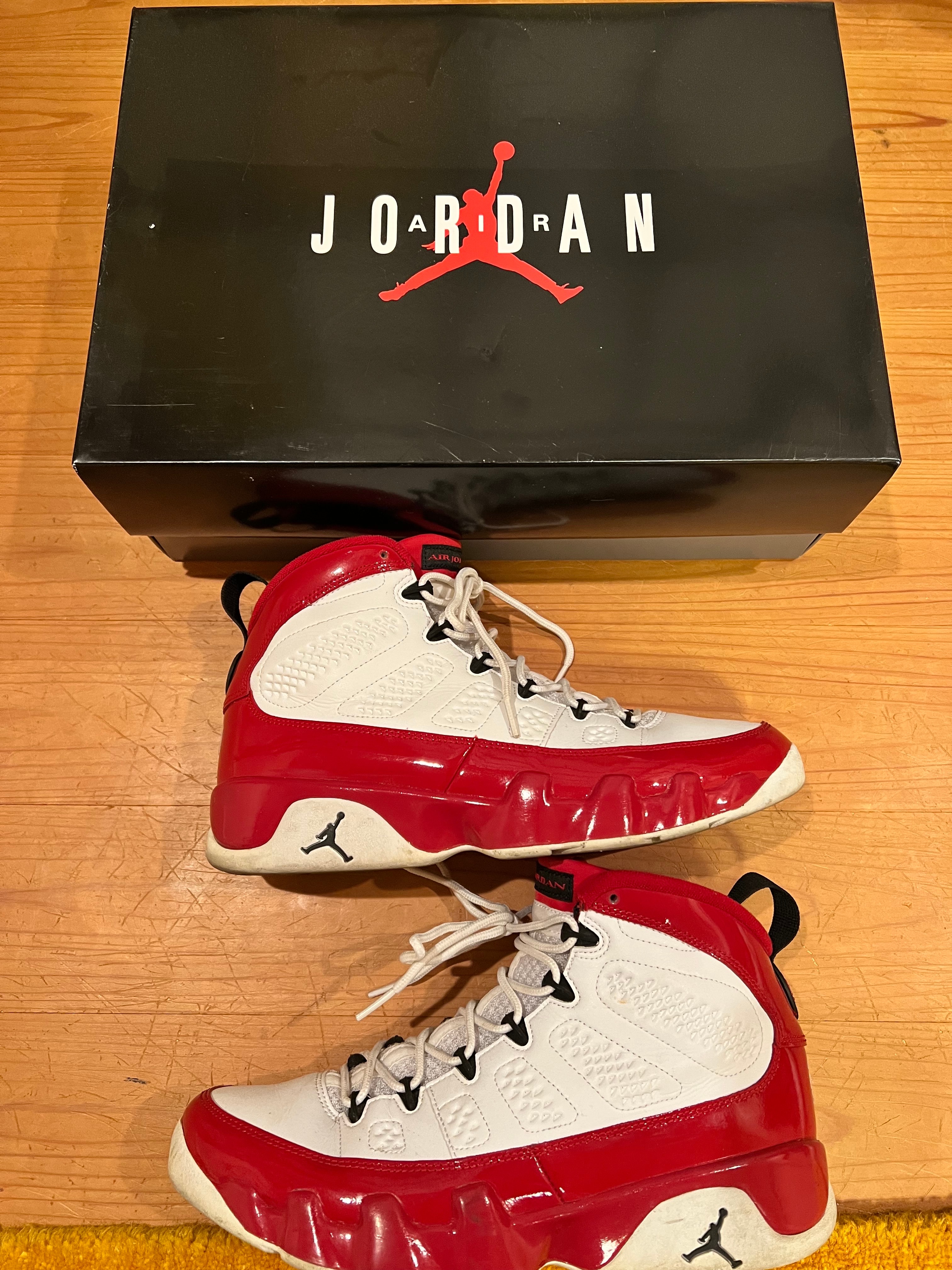 NIKE AIR JORDAN9 "GYM RED"
