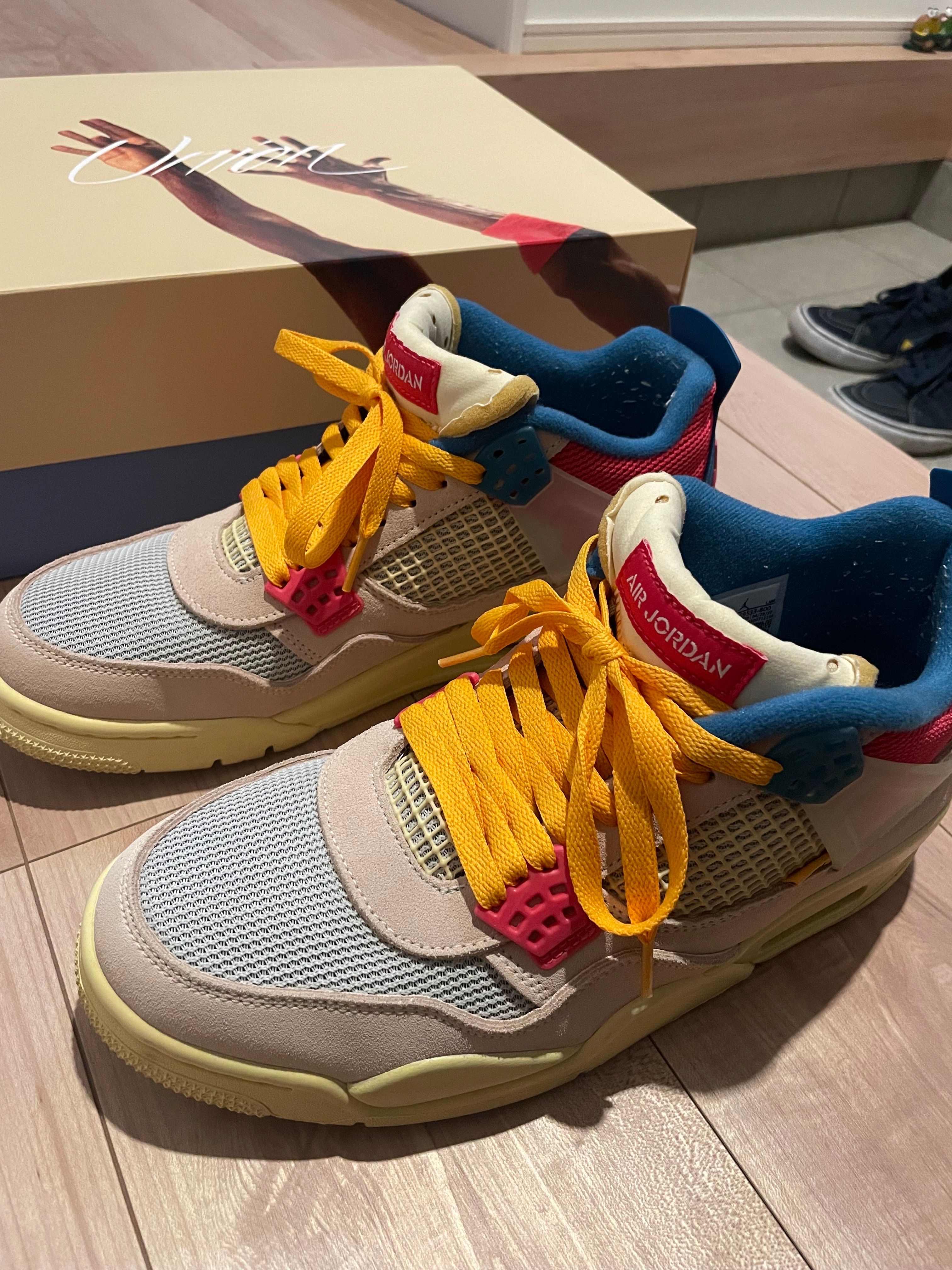 UNION × Nike Air Jordan 4 SP "Guava Ice/Light Fusion Red"