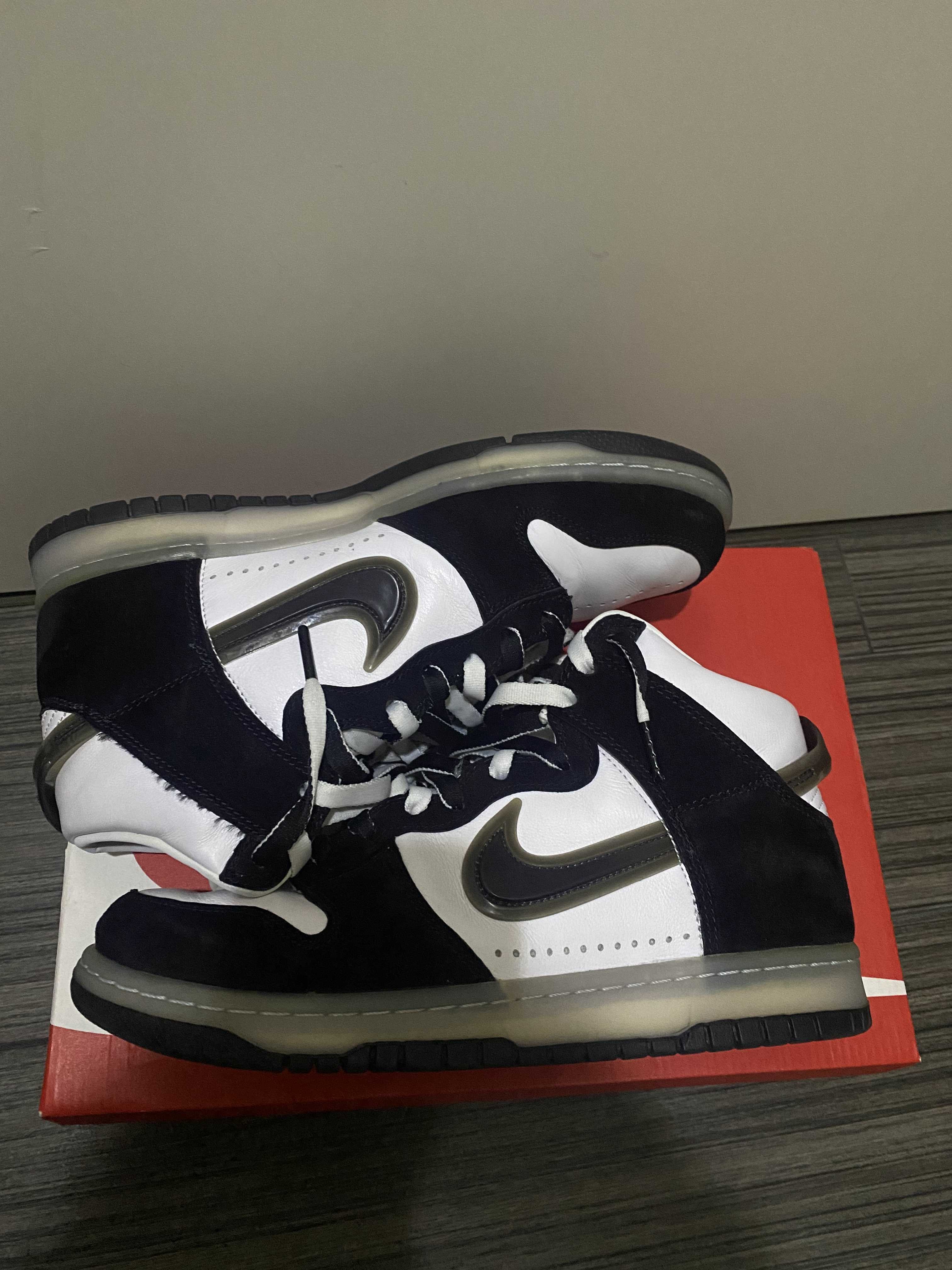 SLAM JAM x NIKE DUNK HIGH "WHITE/CLEAR BLACK"