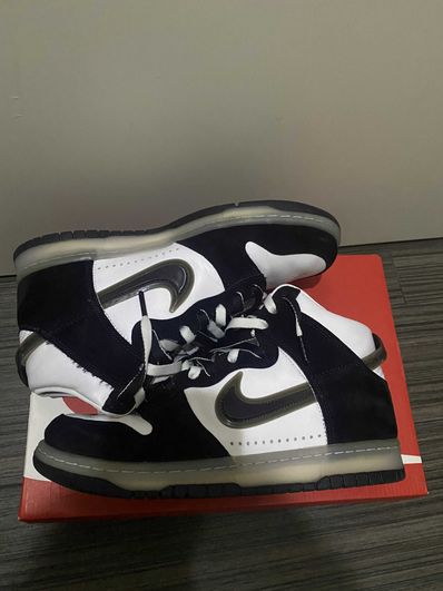 SLAM JAM x NIKE DUNK HIGH "WHITE/CLEAR BLACK"