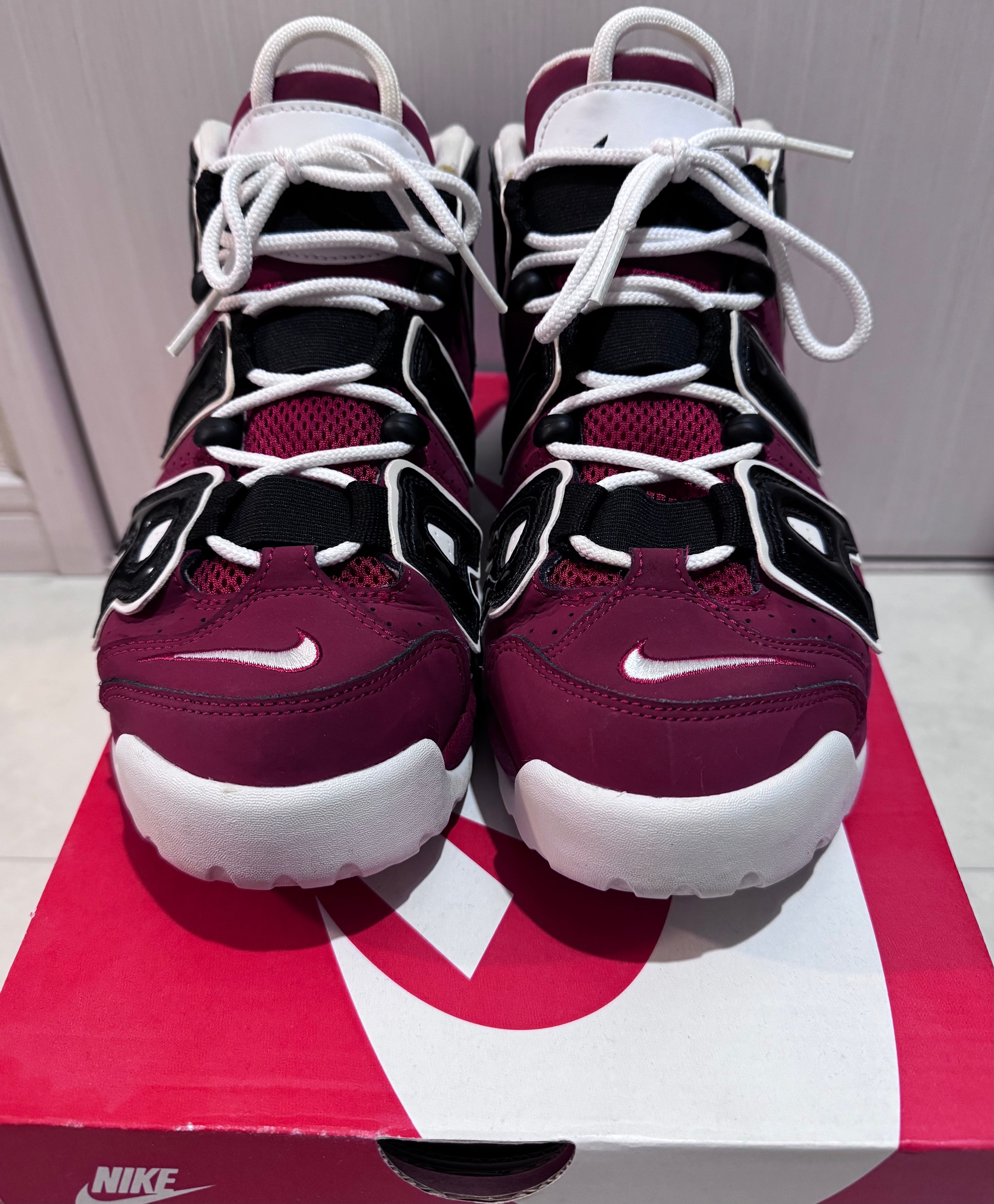 Nike Air More Uptempo ’96 "Black and Varsity Red" (2021)