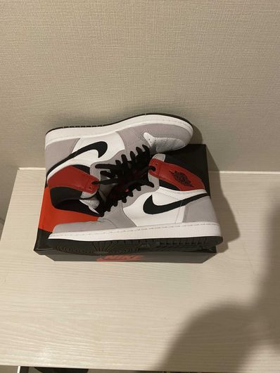 Nike Air Jordan 1 High OG "White/Black/Light Smoke Grey"