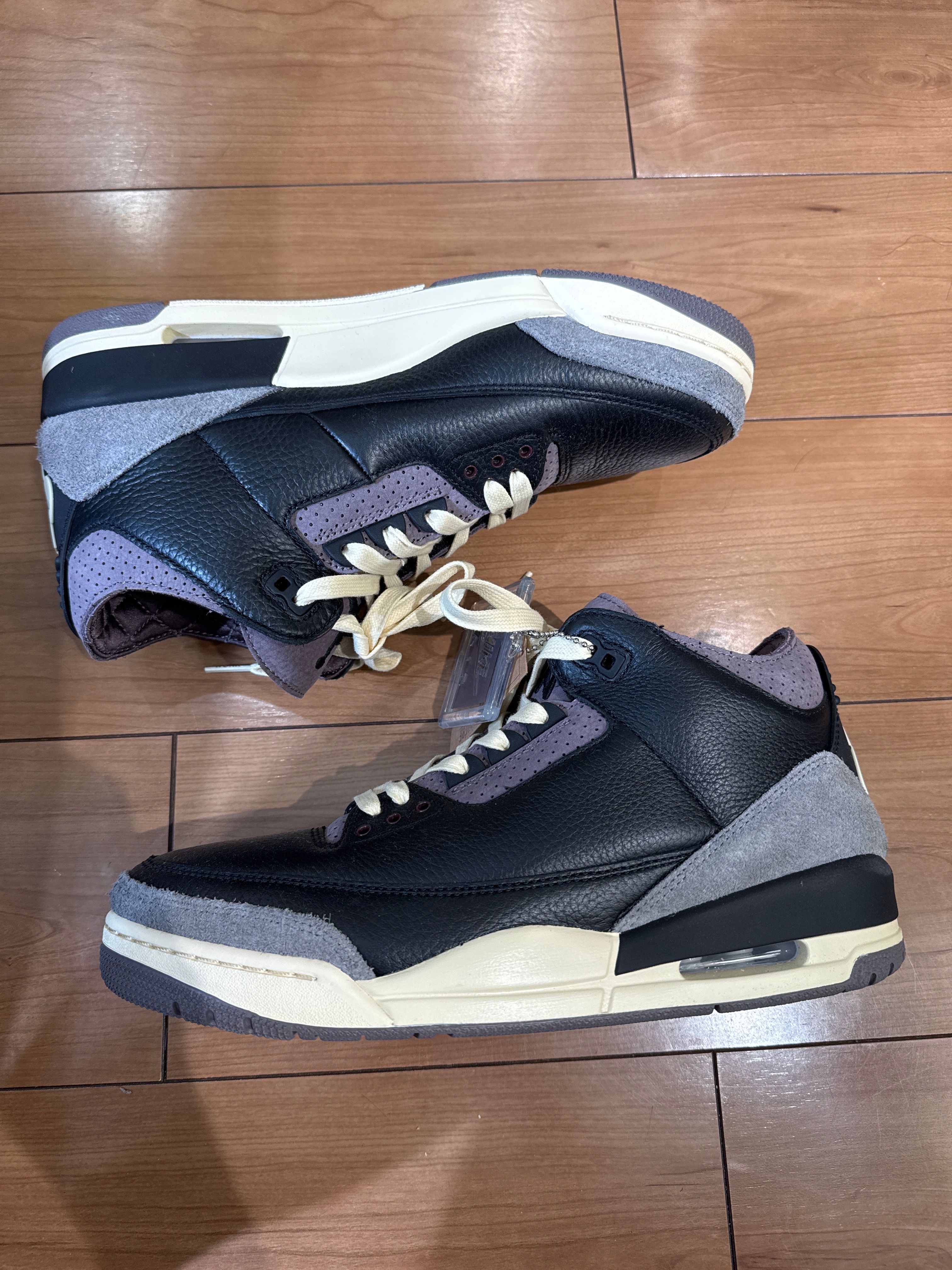 A Ma Maniere × Nike Women's Air Jordan 3 Retro OG SP "Black and Flat Pewter/WYWS"