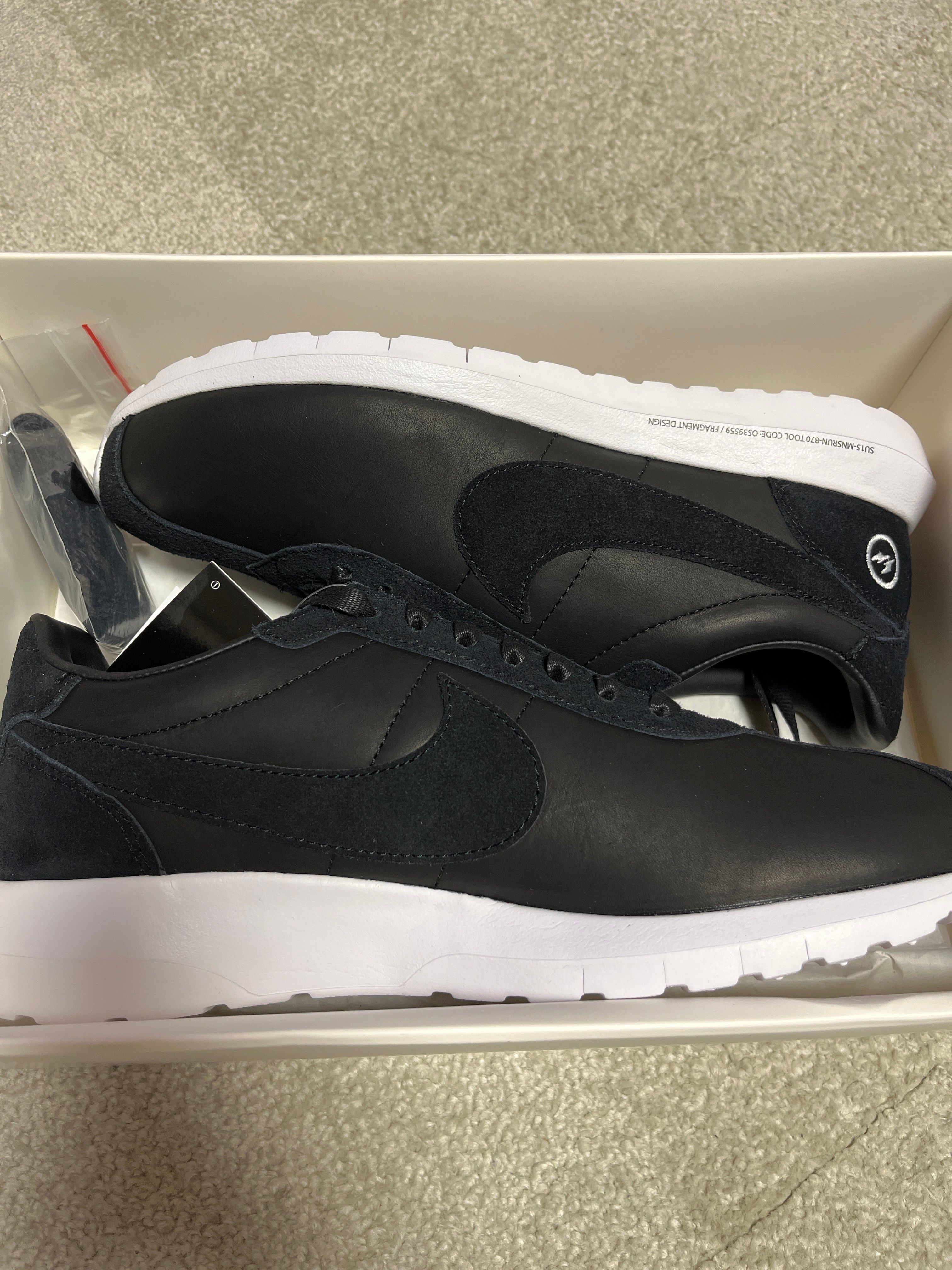 Fragment Design × Nike Lab Roshe LD-1000 "Black/White"