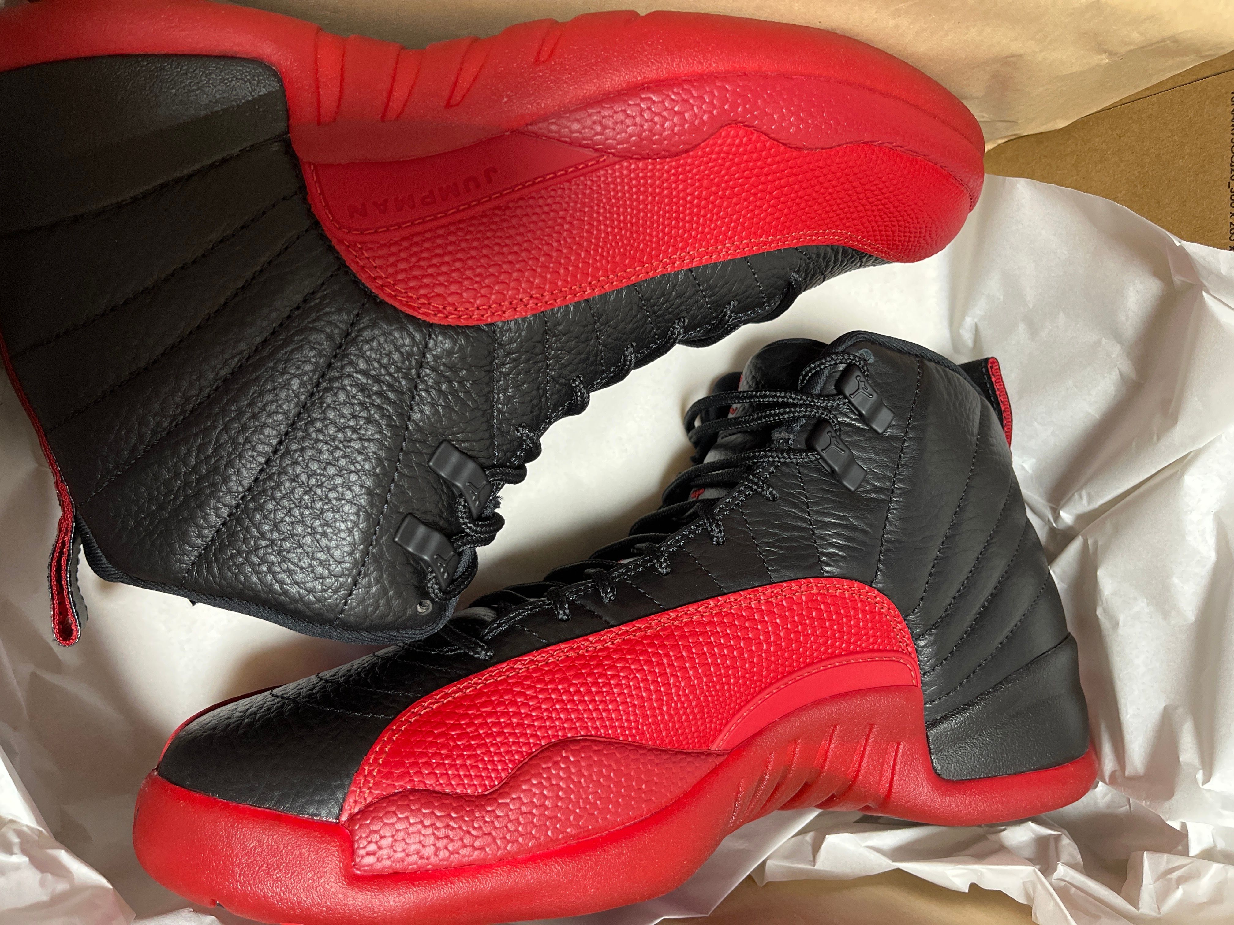 Nike Air Jordan 12 Retro "Flu Game/Black and Varsity Red" (2025)
