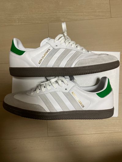 KITH × adidas Samba OG "White/Green"