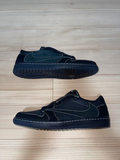 Travis Scott × Nike Air Jordan 1 Low OG SP "Black Phantom"