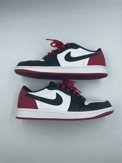 Nike Air Jordan 1 Retro Low OG "Black Toe"
