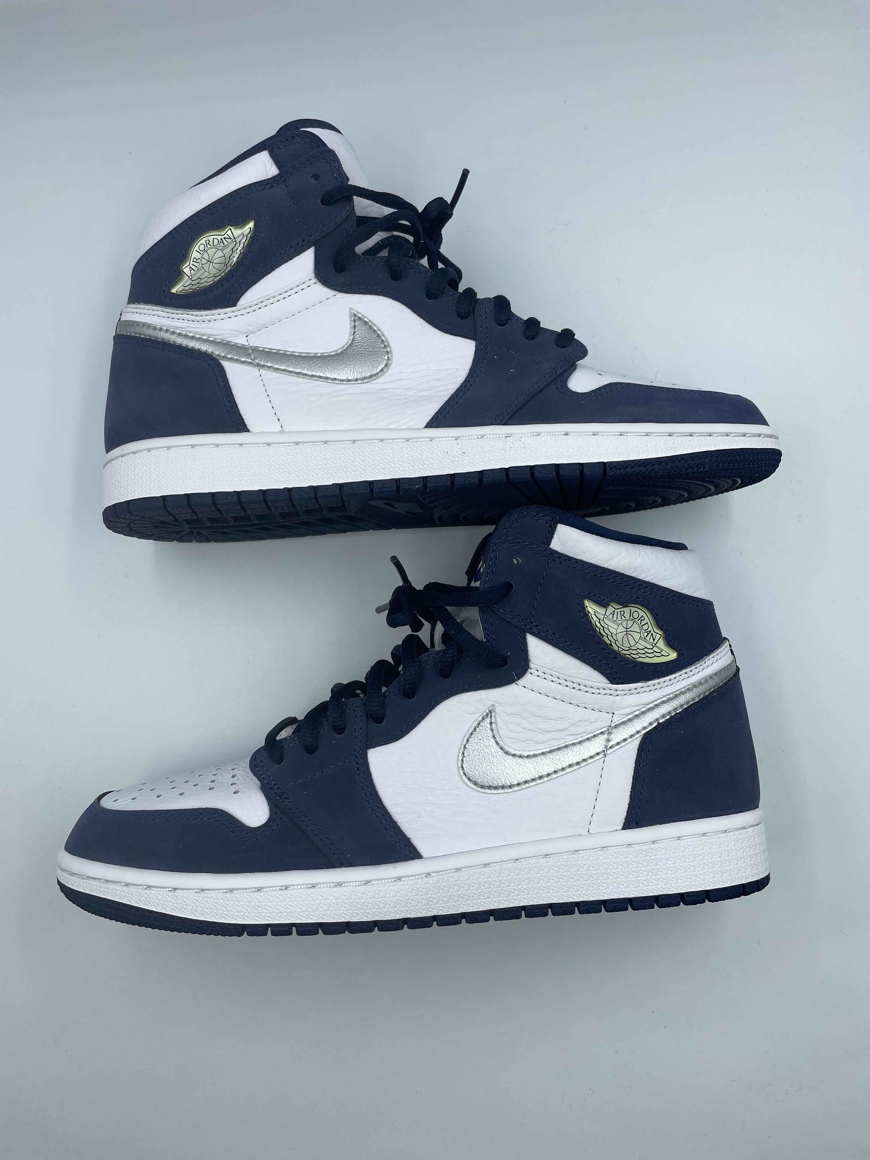 Nike Air Jordan 1 High OG CO.JP "White/Midnight Navy" (2020)(ブリーフケースなし)