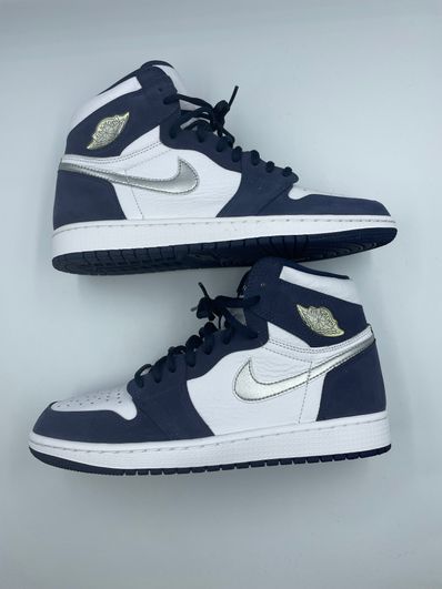 Nike Air Jordan 1 High OG CO.JP "White/Midnight Navy" (2020)(ブリーフケースなし)