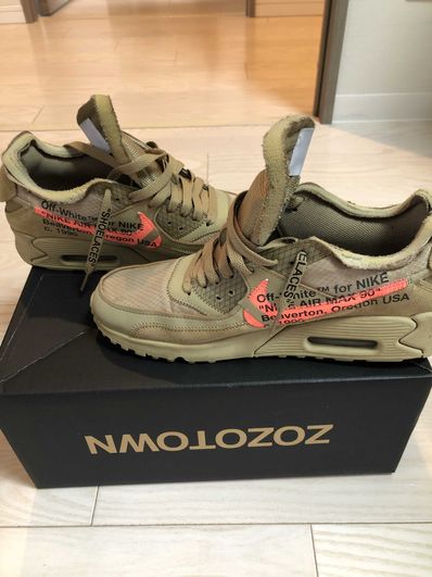 Off-White × Nike Air Max 90 "Desert Ore"