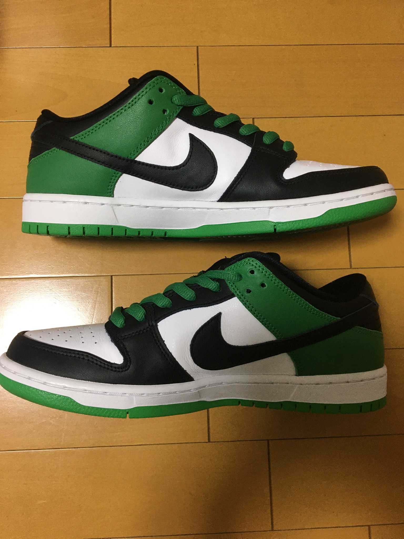 Nike SB Dunk Low Pro "Black and Classic Green"