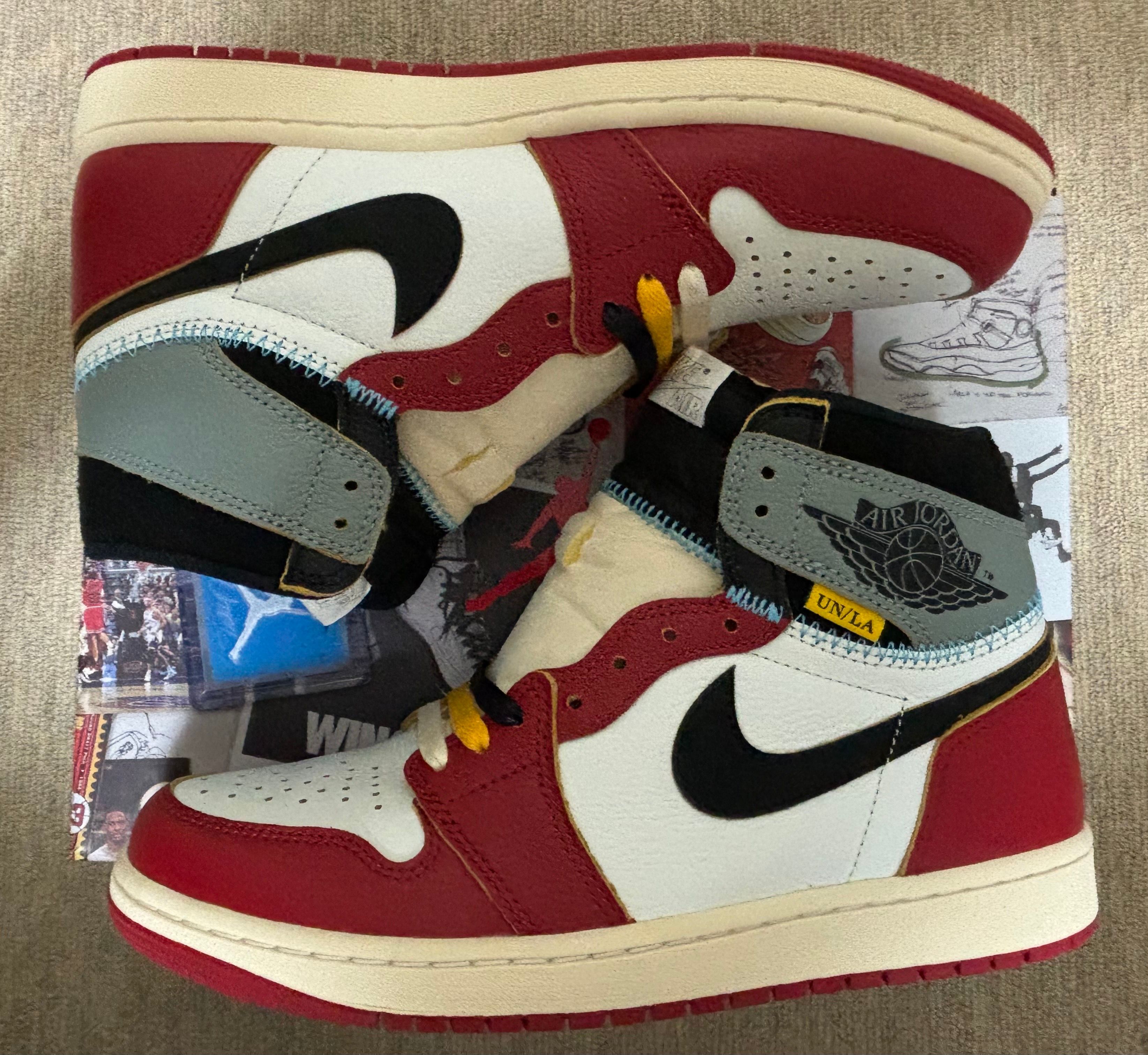 UNION × Nike Air Jordan 1 Retro High OG "Chicago/Shadow"