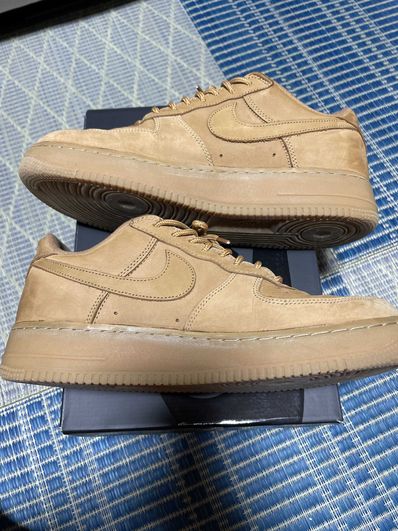 Supreme × Nike Air Force 1 Low "Flax/Wheat"