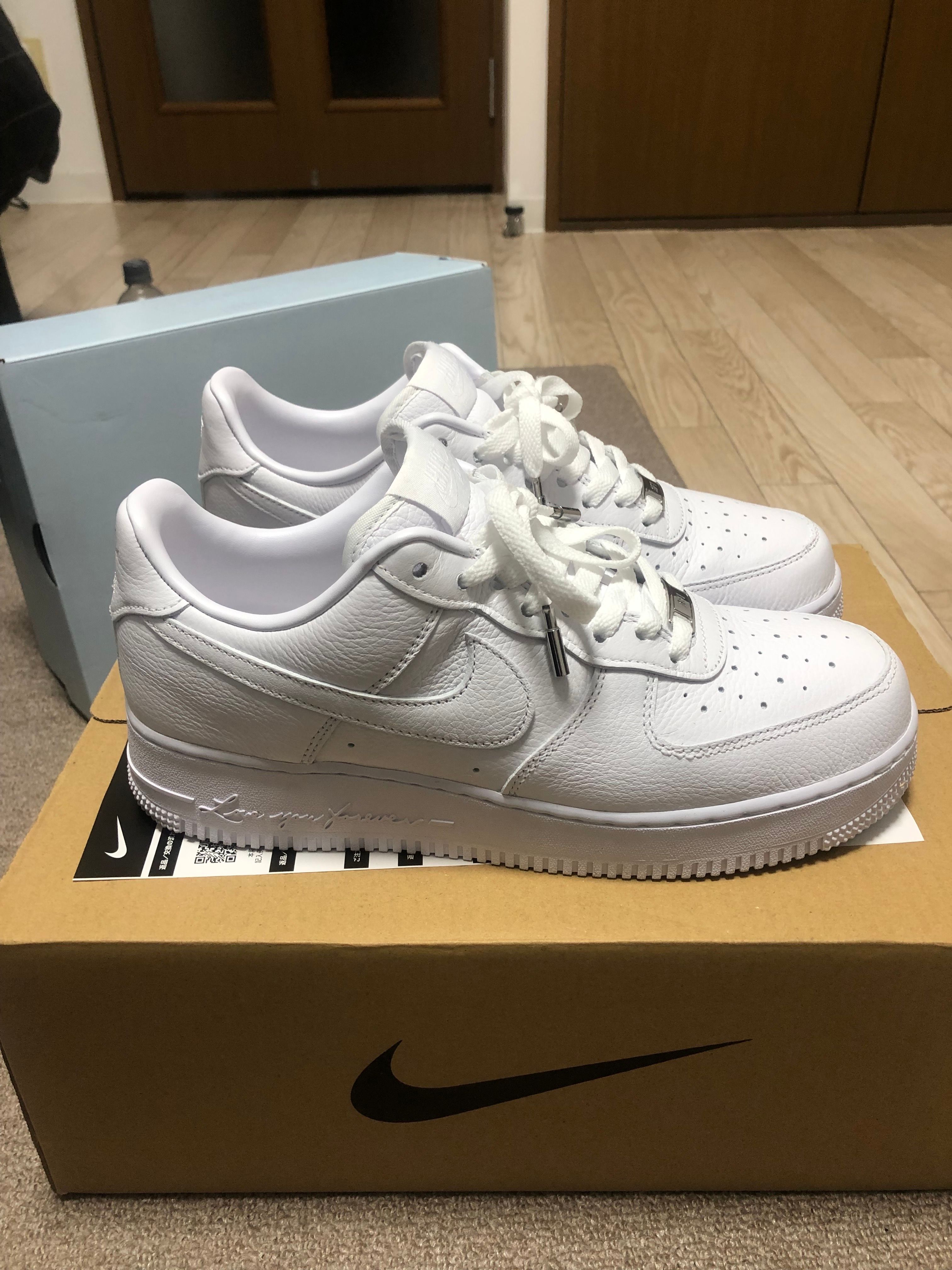 Drake NOCTA × Nike Air Force 1 Low "Love You Forver/White"