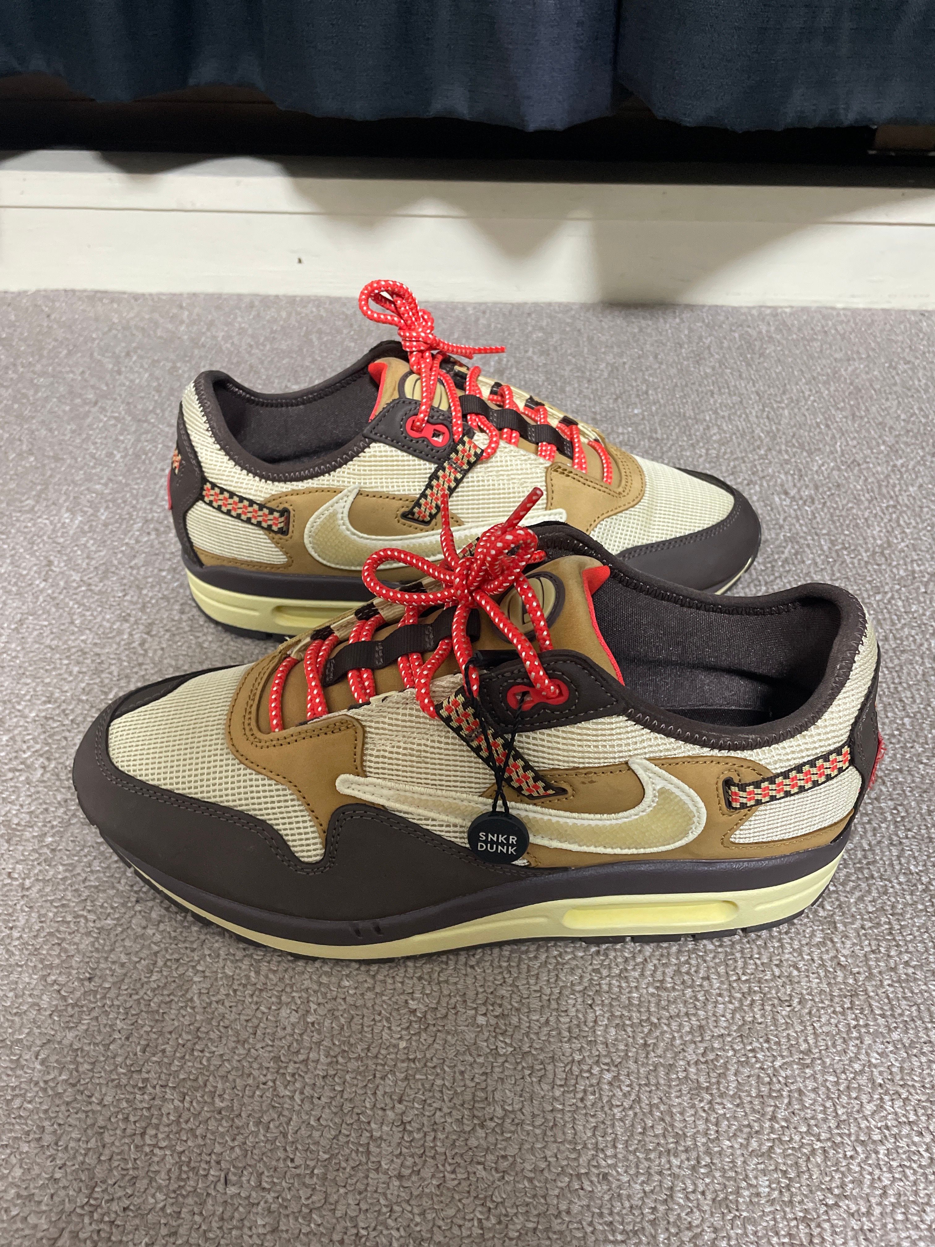 Travis Scott × Nike Air Max 1 "CACT.US Brown"