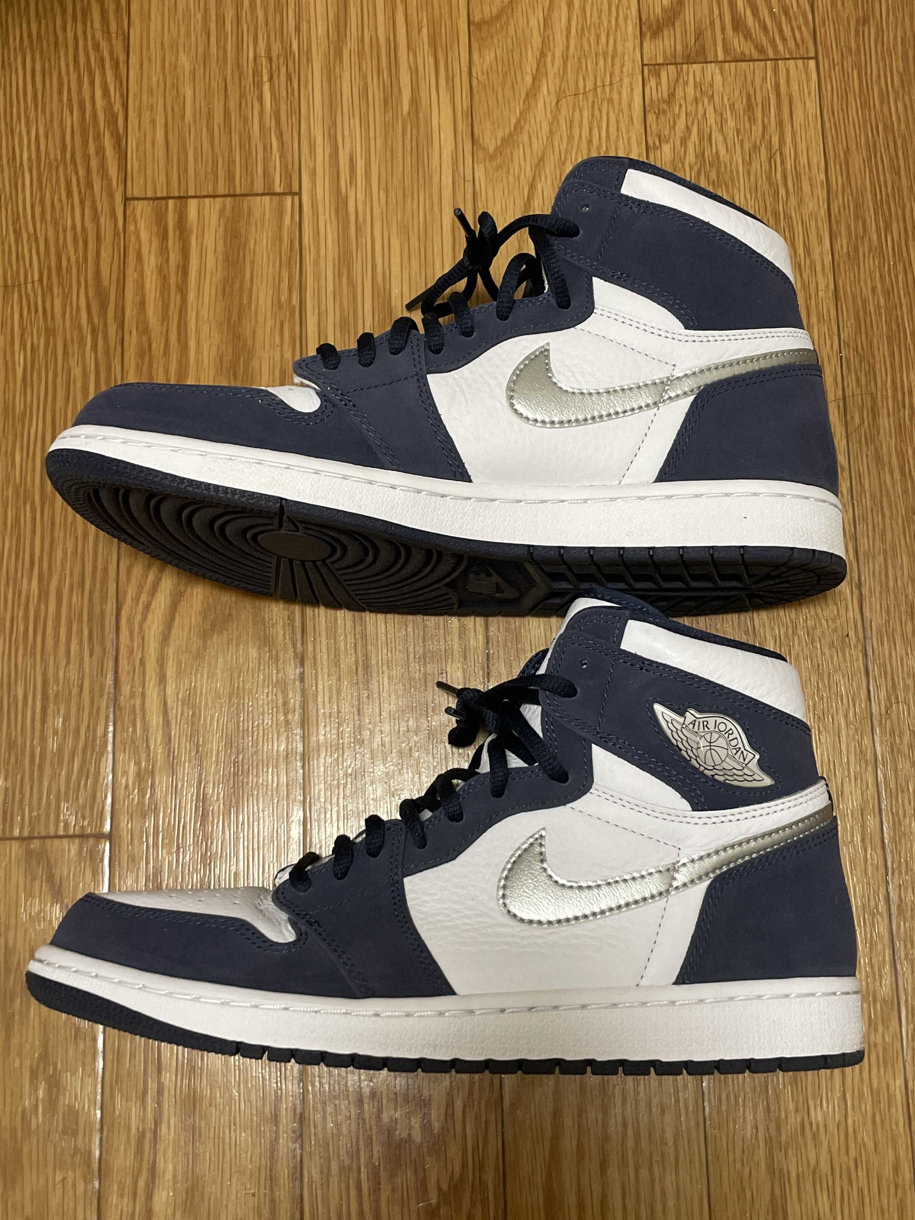 Nike Air Jordan 1 High OG CO.JP "White/Midnight Navy" (2020)(ブリーフケースなし)