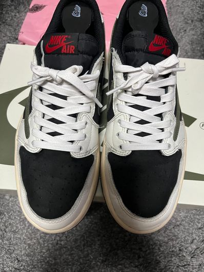 Travis Scott × Nike Women's Air Jordan 1 Low OG "Medium Olive"
