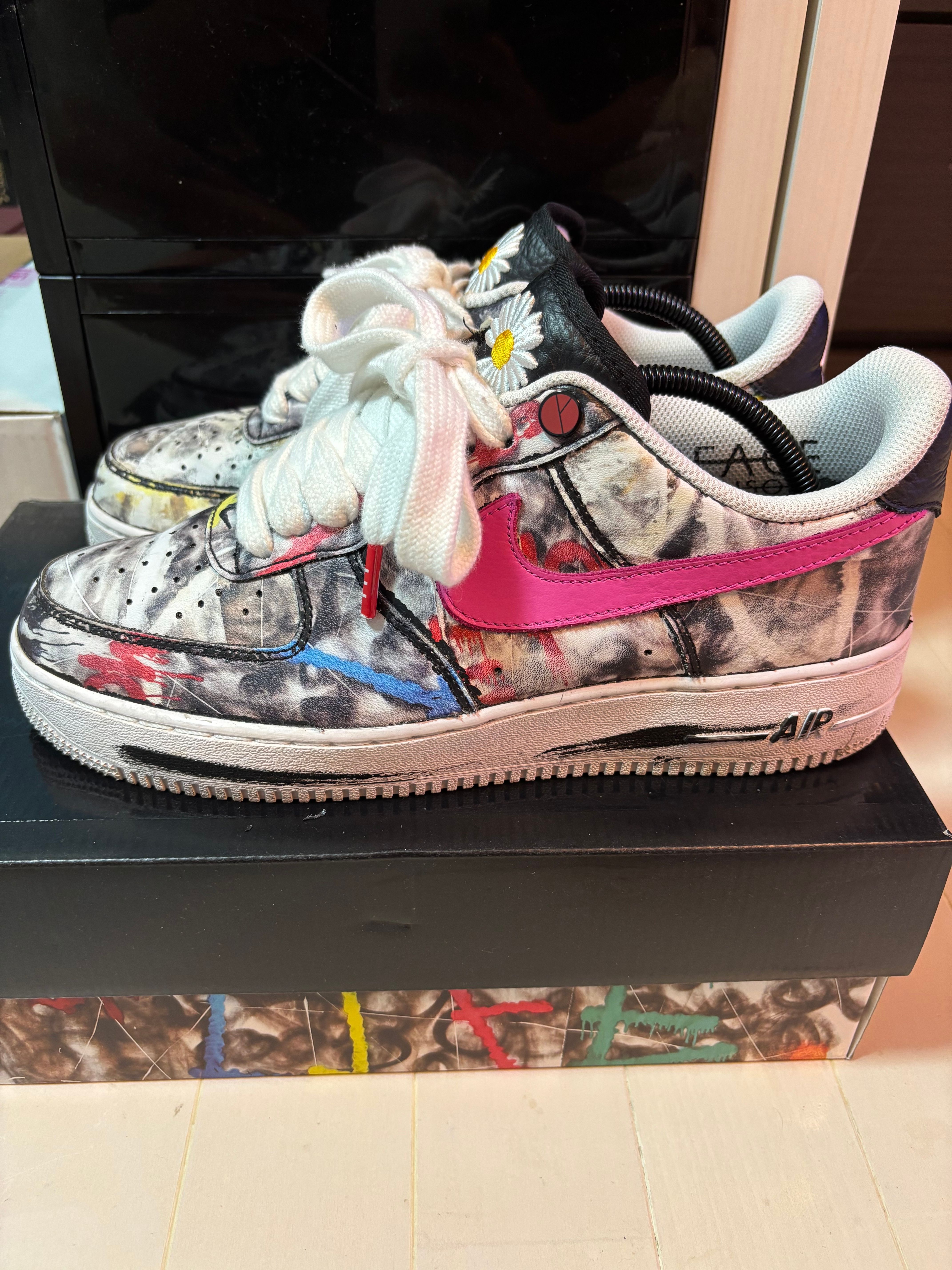 PEACEMINUSONE × Nike Air Force 1 Low '07 Para-Noise 3.0 "Black and Multi-Color" / G-DRAGON