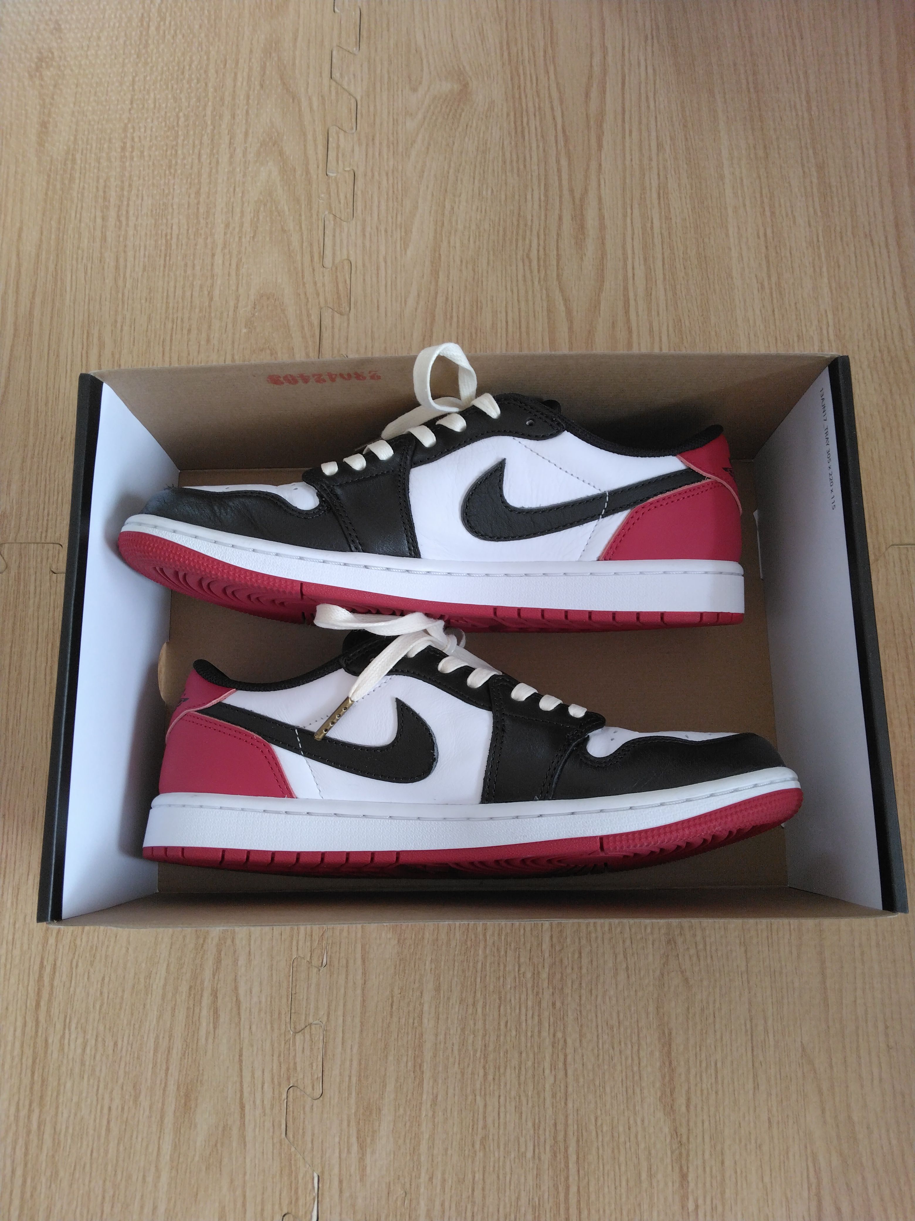 Nike Air Jordan 1 Retro Low OG "Black Toe"
