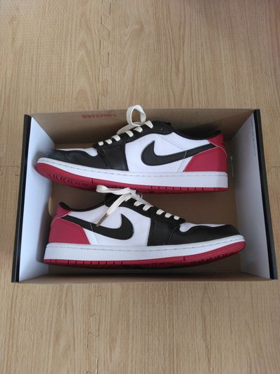 Nike Air Jordan 1 Retro Low OG "Black Toe"