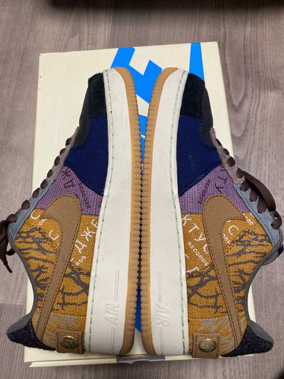 Travis Scott × Nike Air Force 1 Low Cactus Jack "Multi Color"