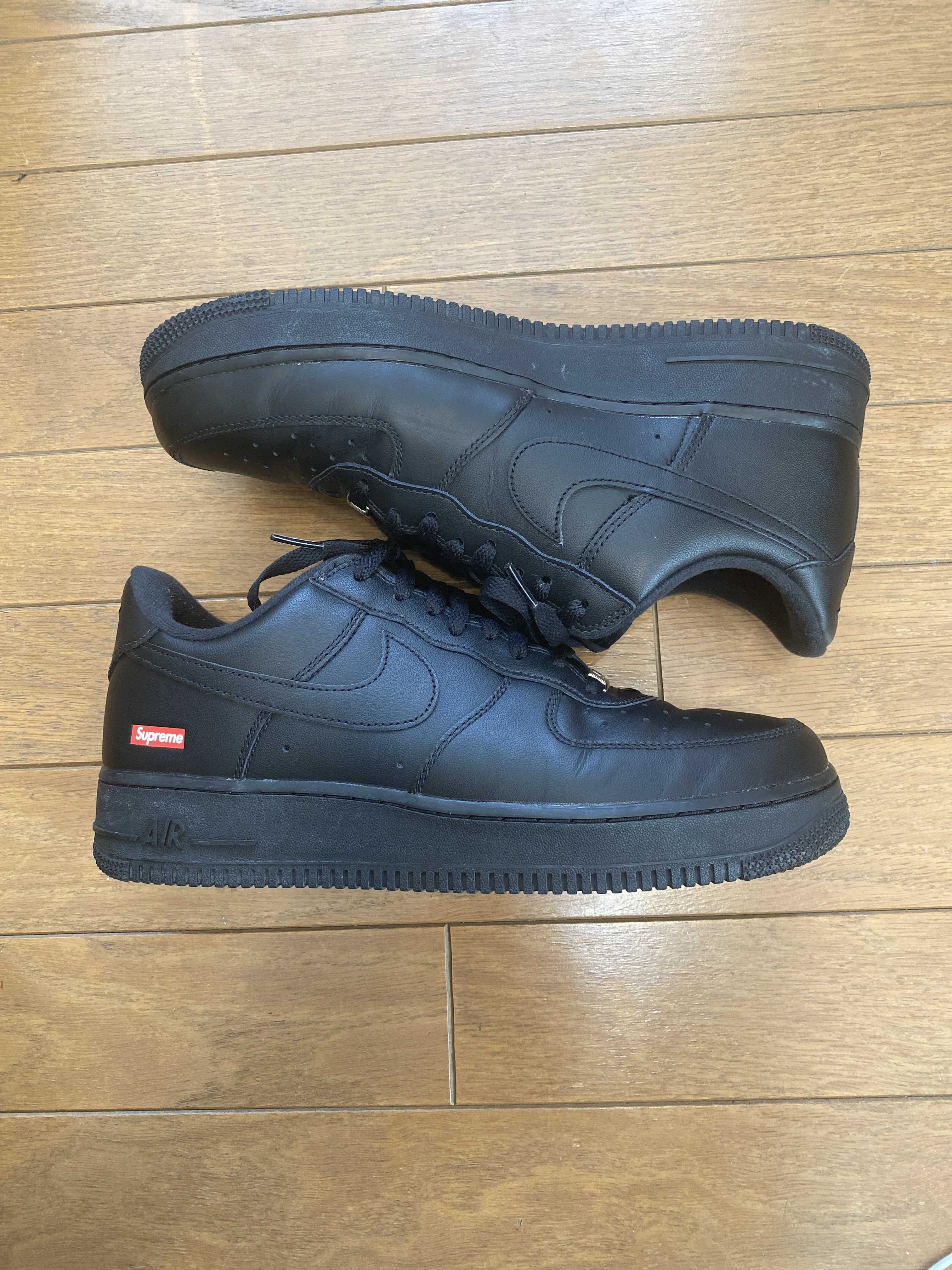 Supreme × Nike Air Force 1 Low "Black"