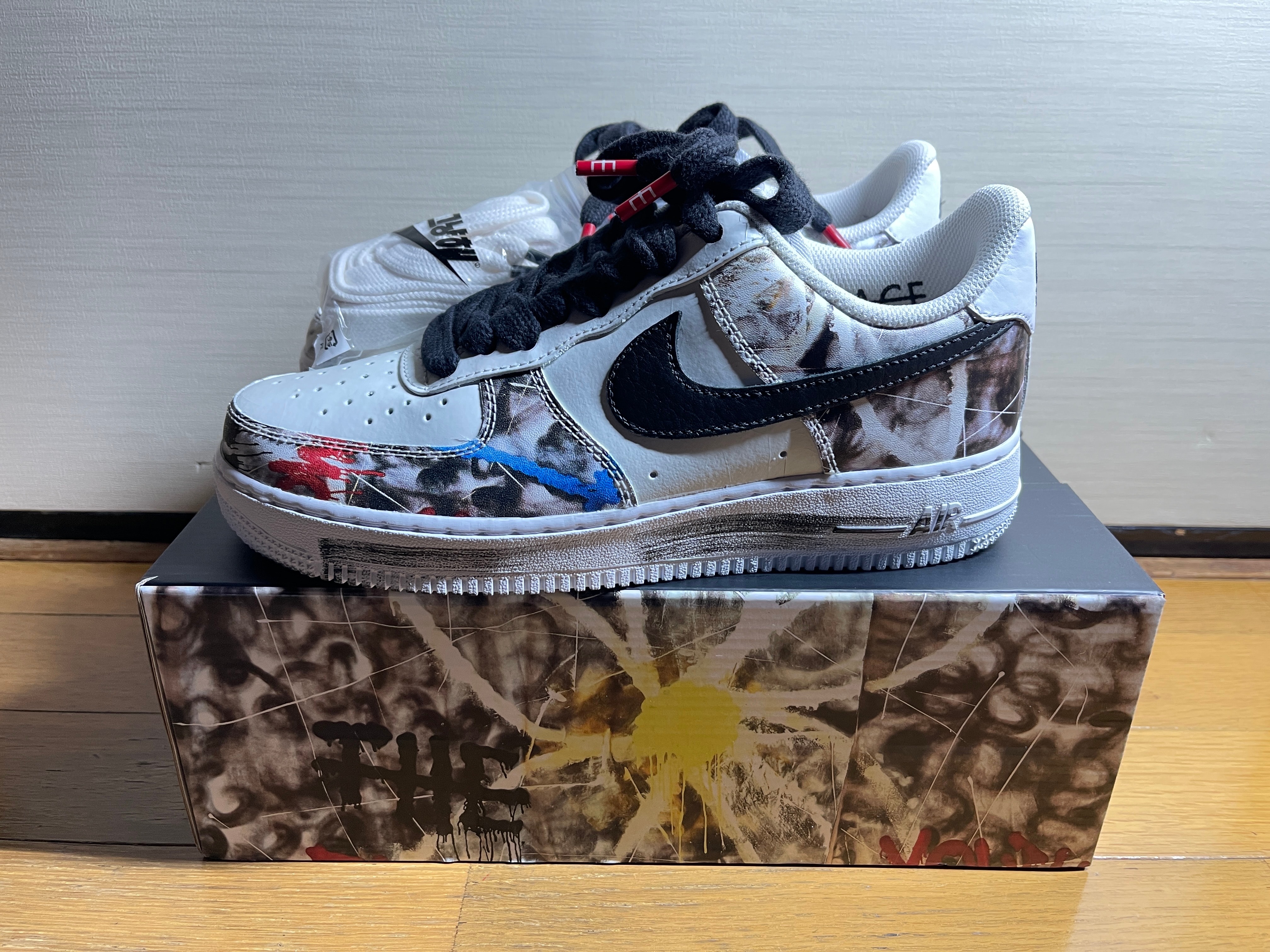 PEACEMINUSONE × Nike Air Force 1 Low "Para-noise/White/Black" / G-DRAGON