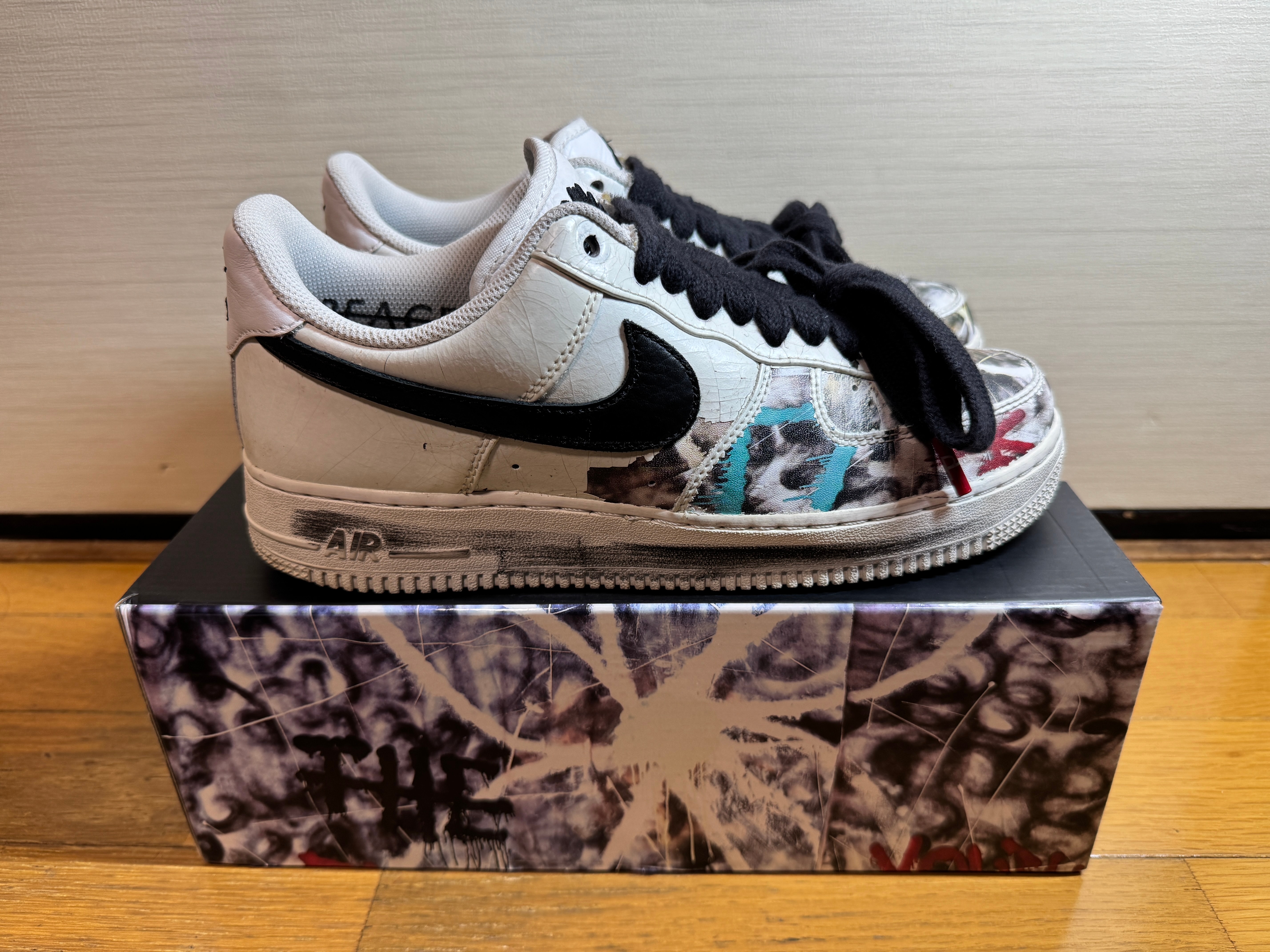 PEACEMINUSONE × Nike Air Force 1 Low "Para-noise/White/Black" / G-DRAGON