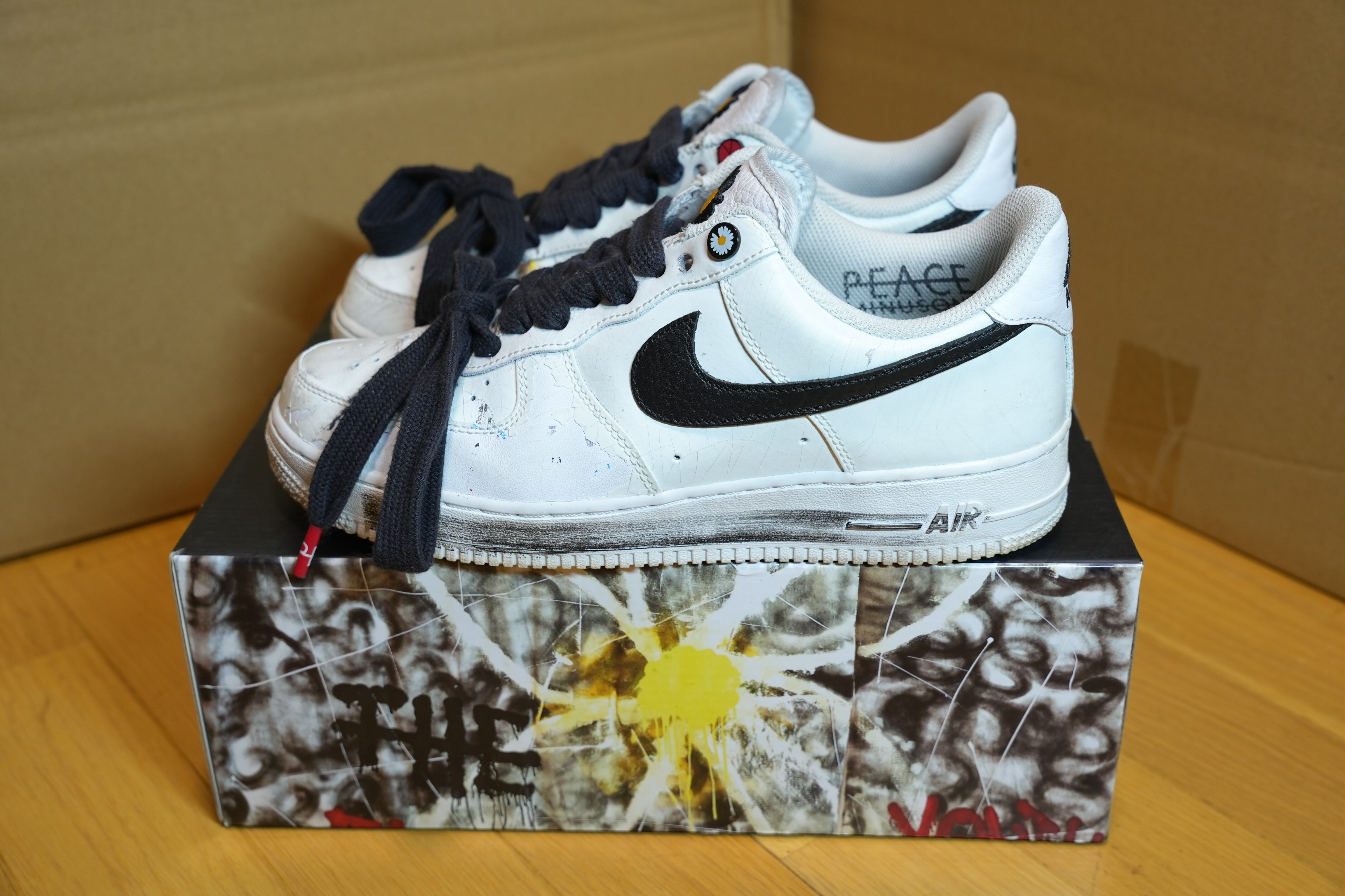 PEACEMINUSONE × Nike Air Force 1 Low "Para-noise/White/Black" / G-DRAGON