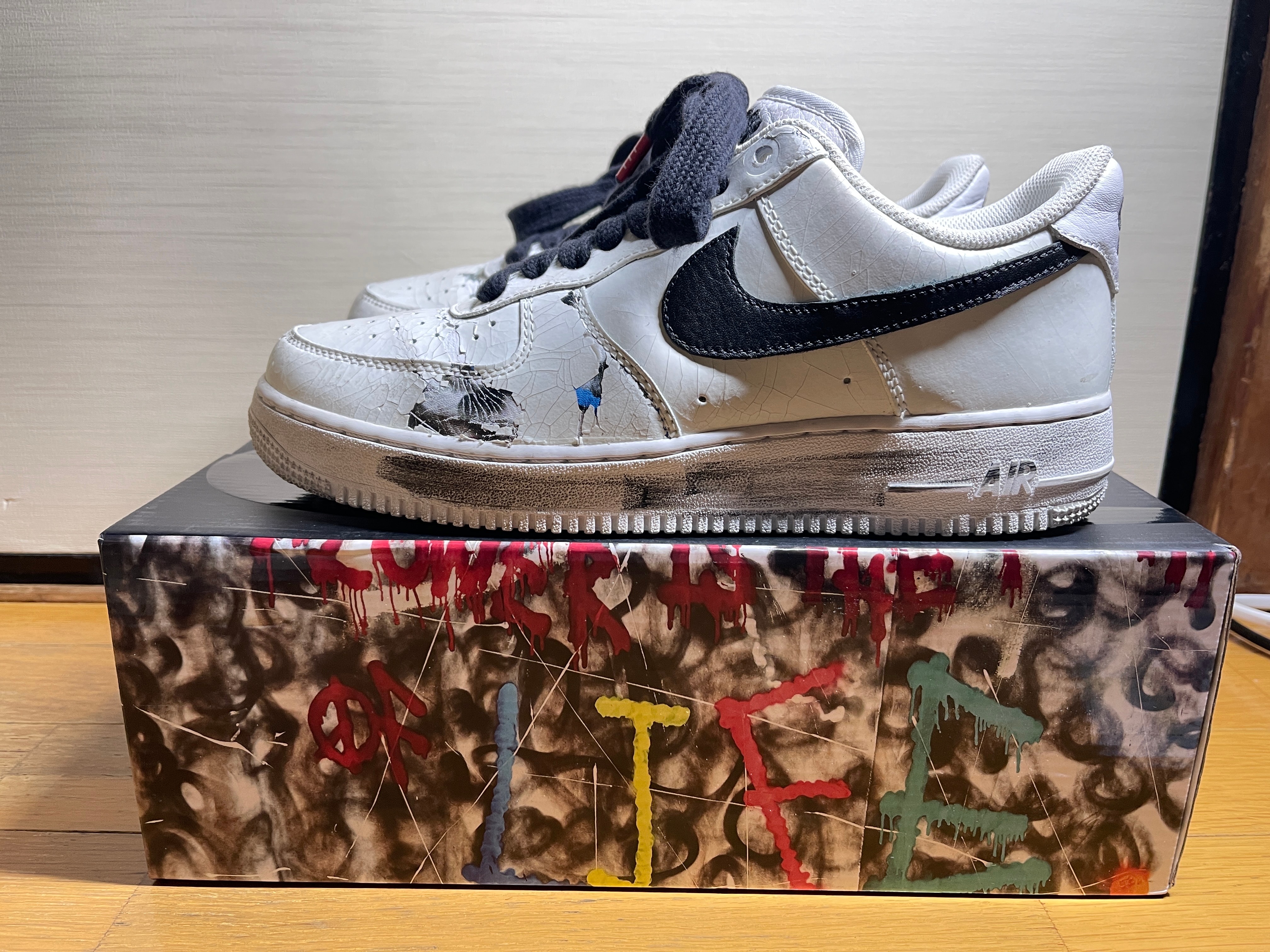 PEACEMINUSONE × Nike Air Force 1 Low "Para-noise/White/Black" / G-DRAGON