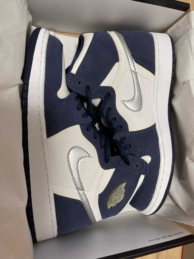 Nike GS Air Jordan 1 High OG CO.JP "Midnight Navy" (2020)(ブリーフケースなし)