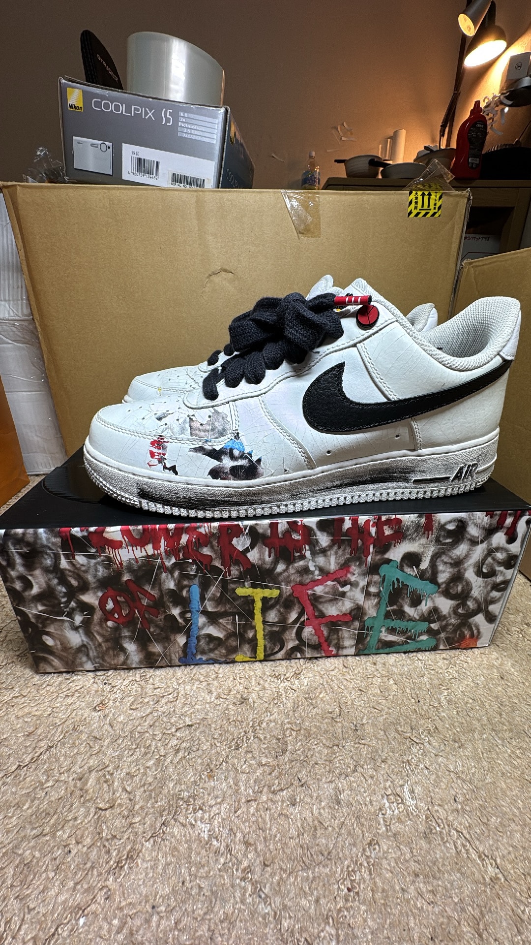 PEACEMINUSONE × Nike Air Force 1 Low "Para-noise/White/Black" / G-DRAGON