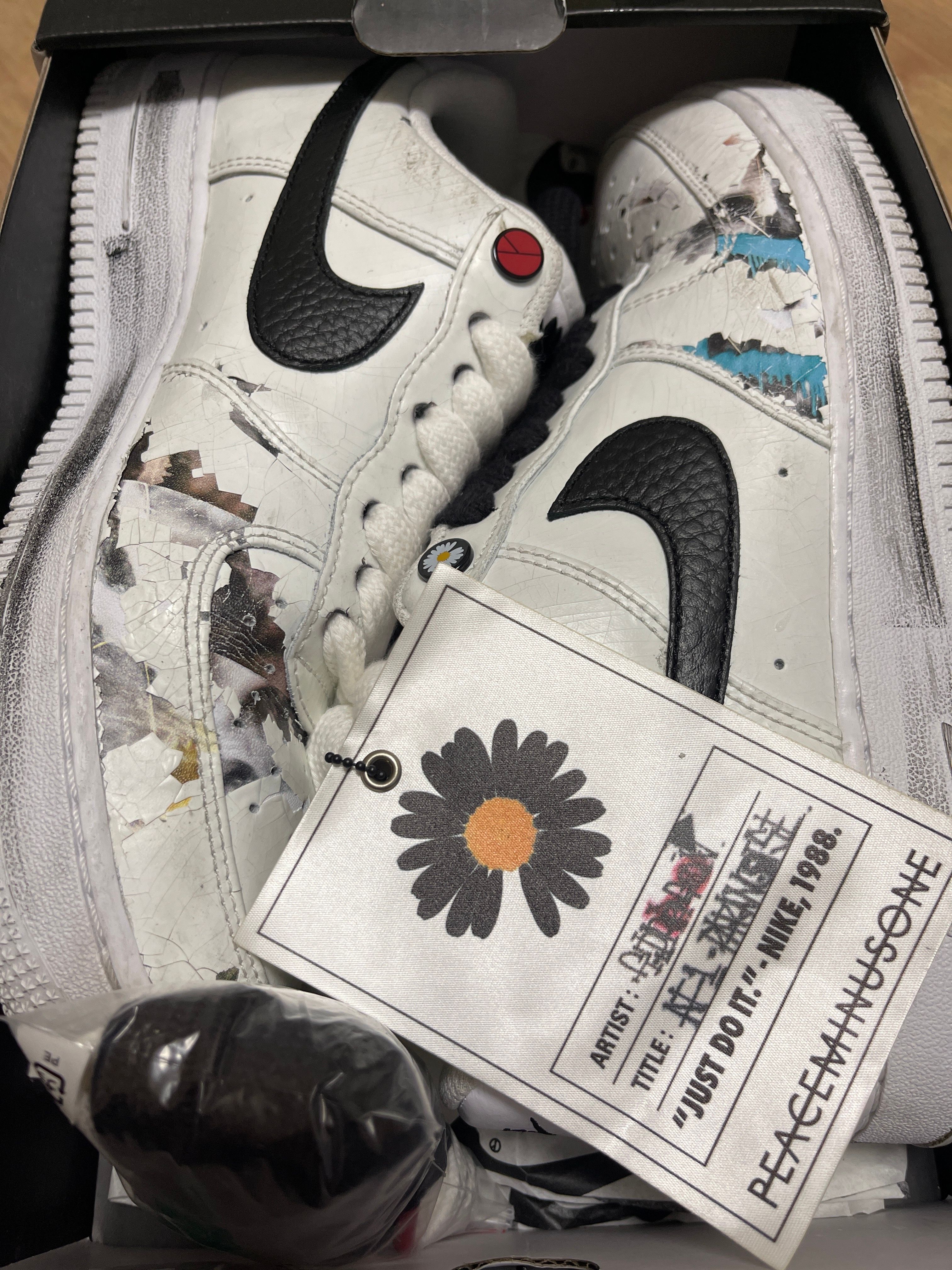 PEACEMINUSONE × Nike Air Force 1 Low "Para-noise/White/Black" / G-DRAGON