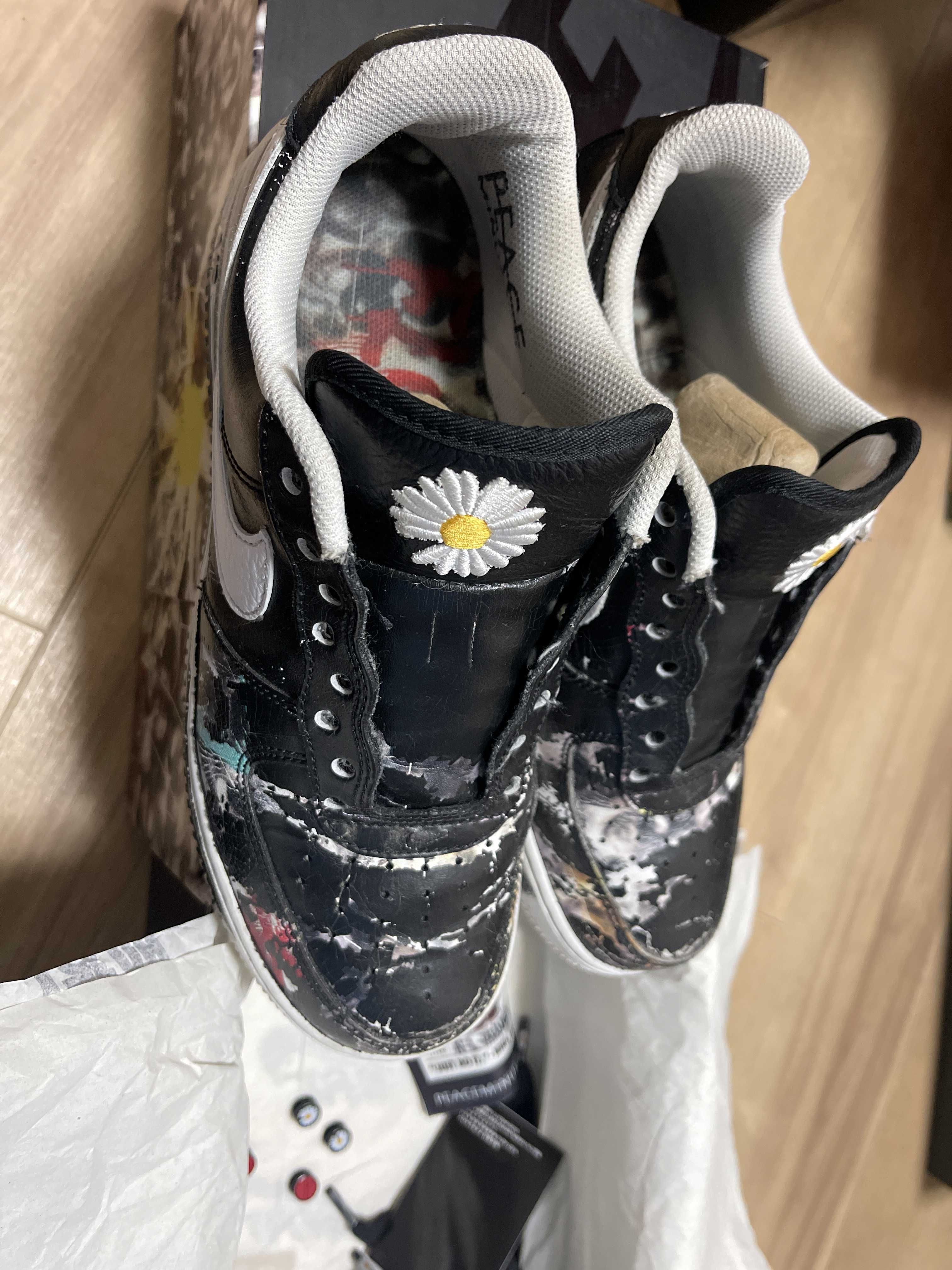 PEACEMINUSONE × Nike Air Force 1 Low Para Noise "Black" / G-DRAGON