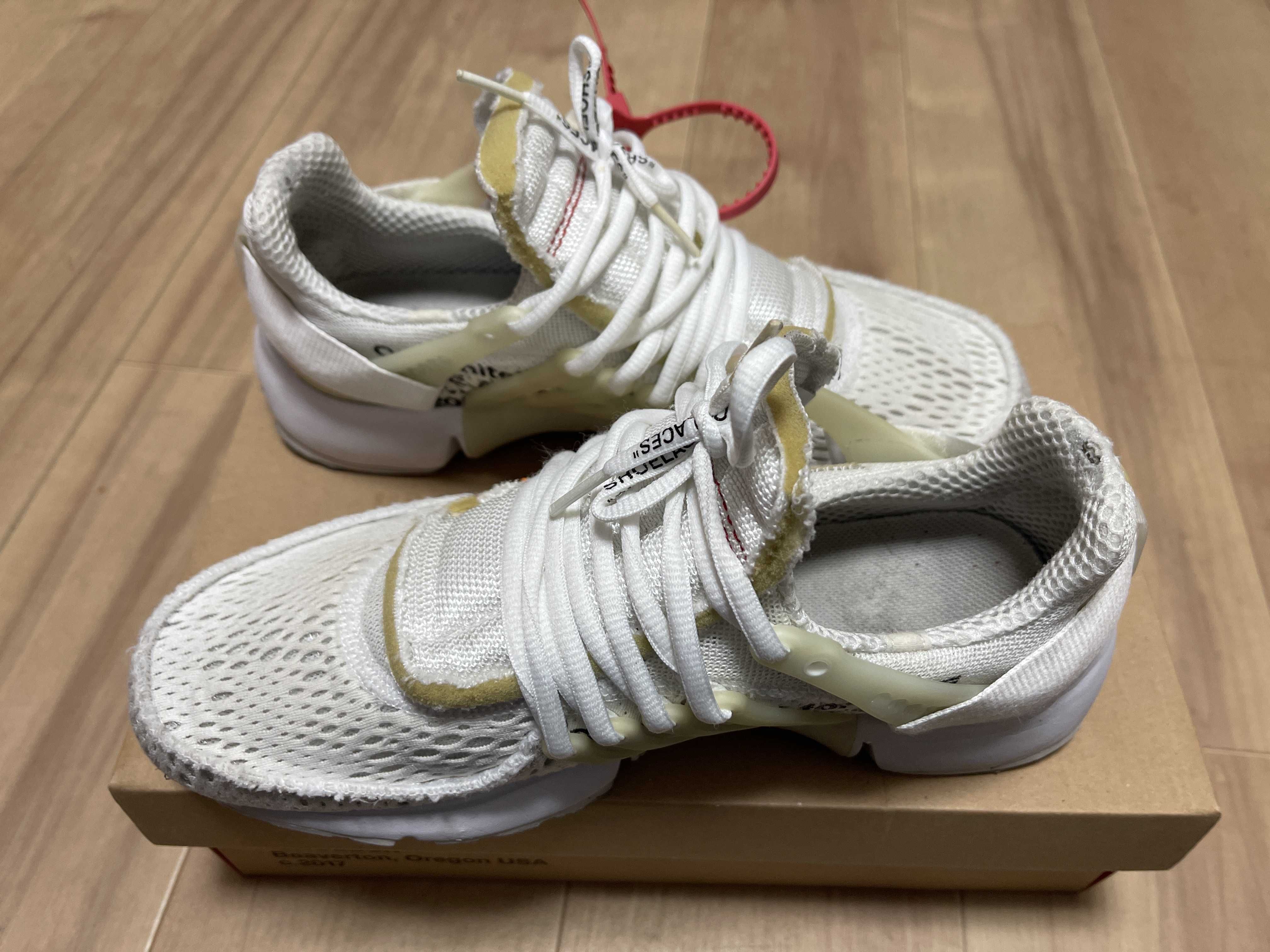 Off-White × Nike Air Presto "White/Black/Cone"