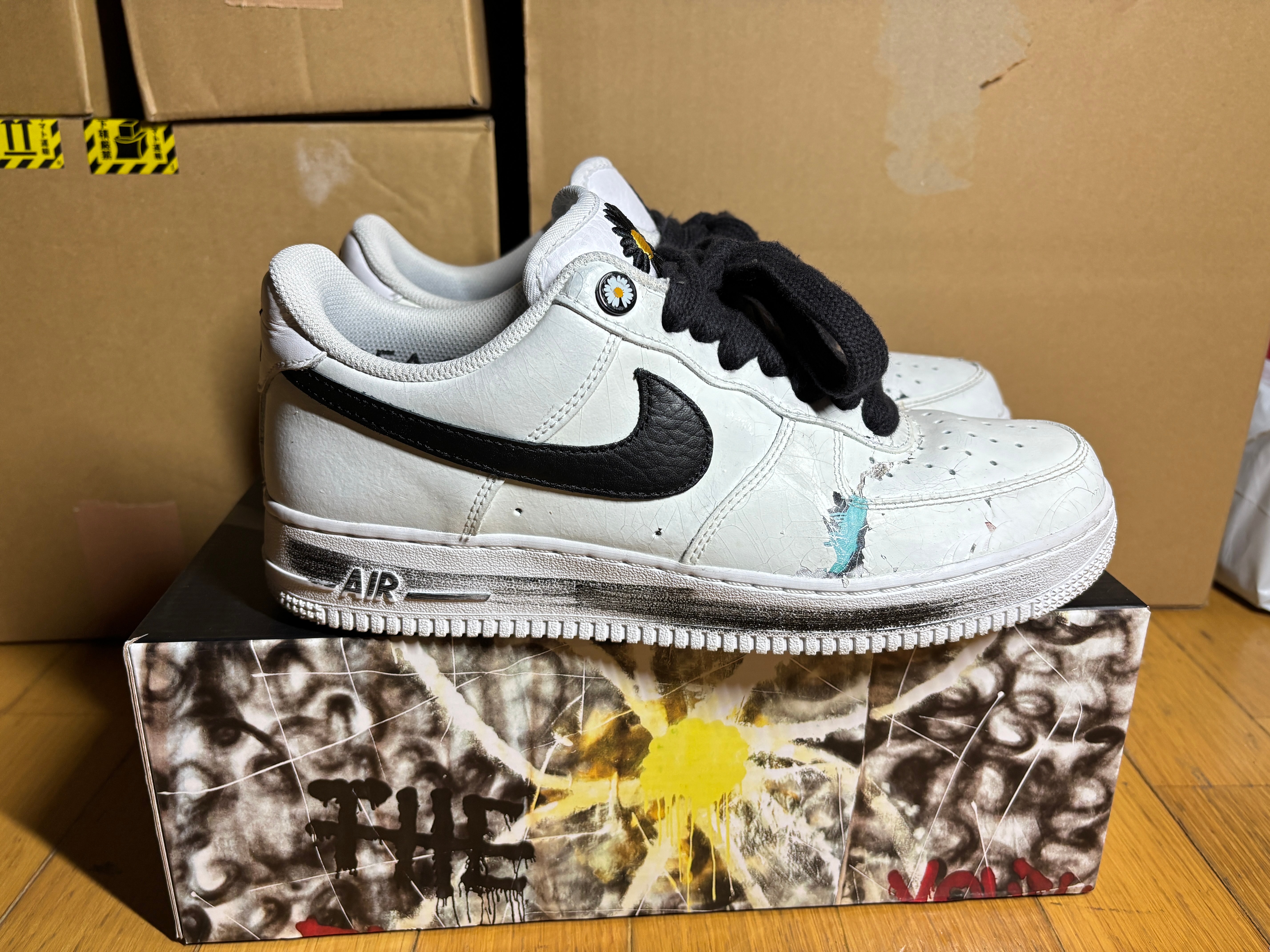 PEACEMINUSONE × Nike Air Force 1 Low "Para-noise/White/Black" / G-DRAGON
