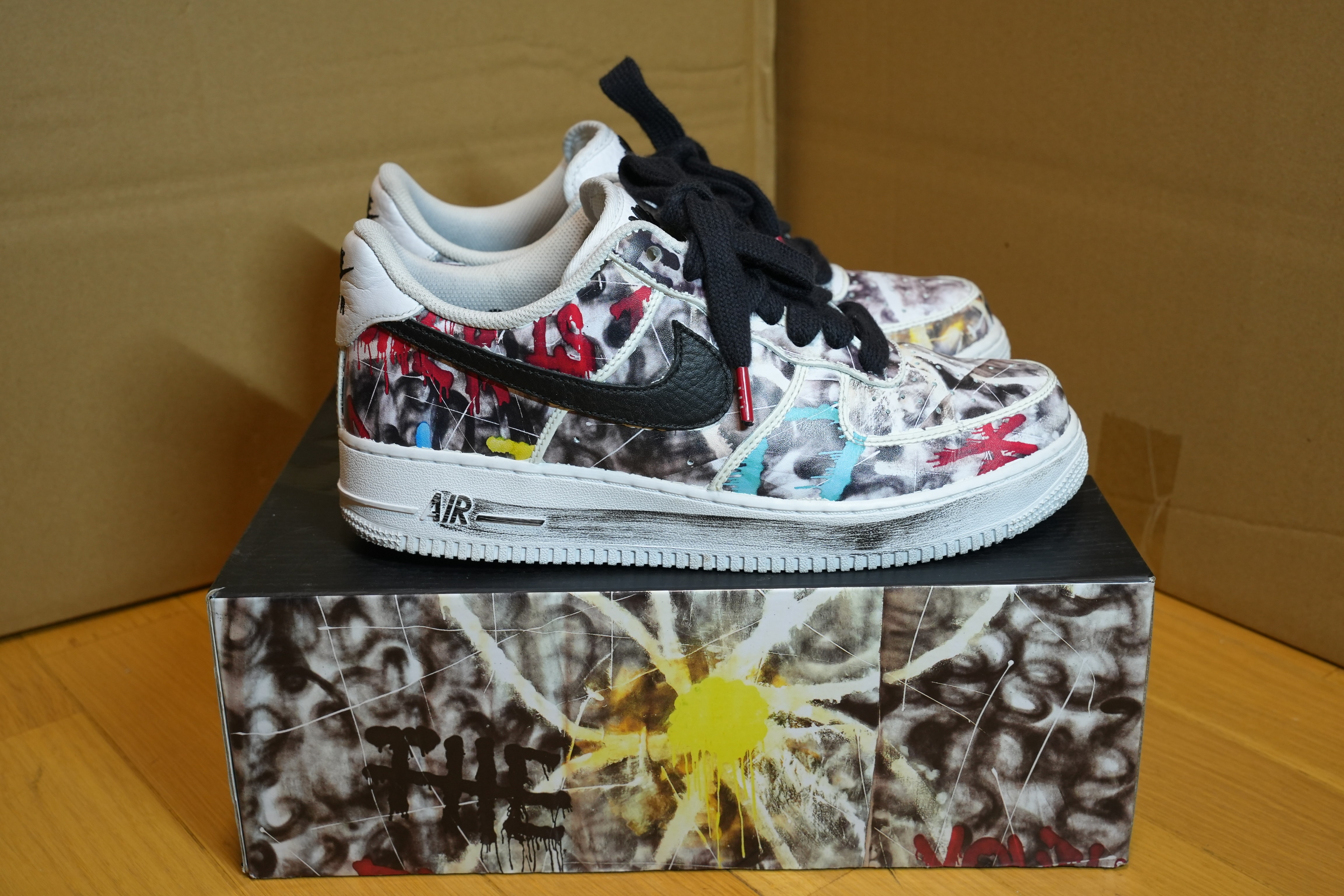 PEACEMINUSONE × Nike Air Force 1 Low "Para-noise/White/Black" / G-DRAGON