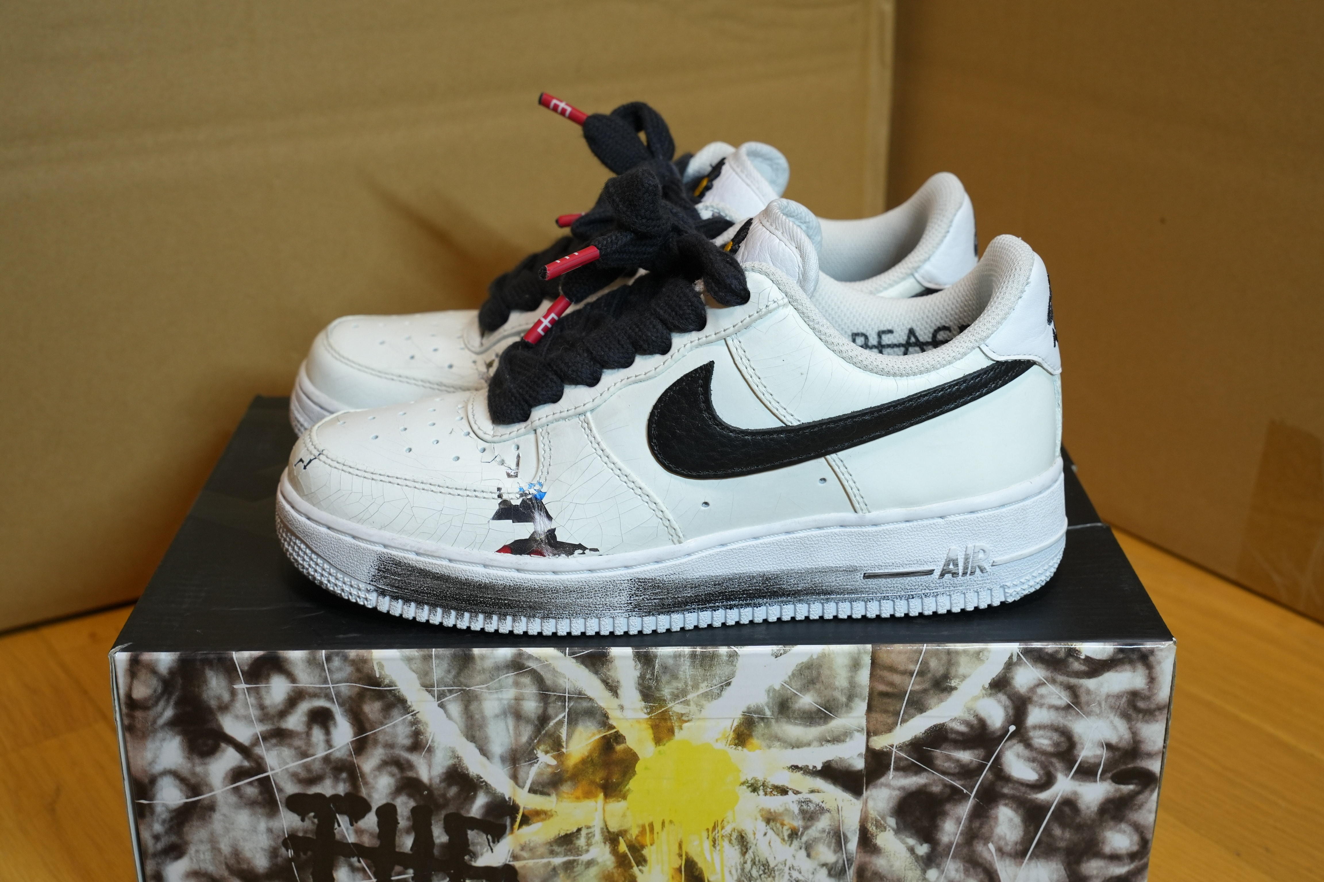 PEACEMINUSONE × Nike Air Force 1 Low "Para-noise/White/Black" / G-DRAGON