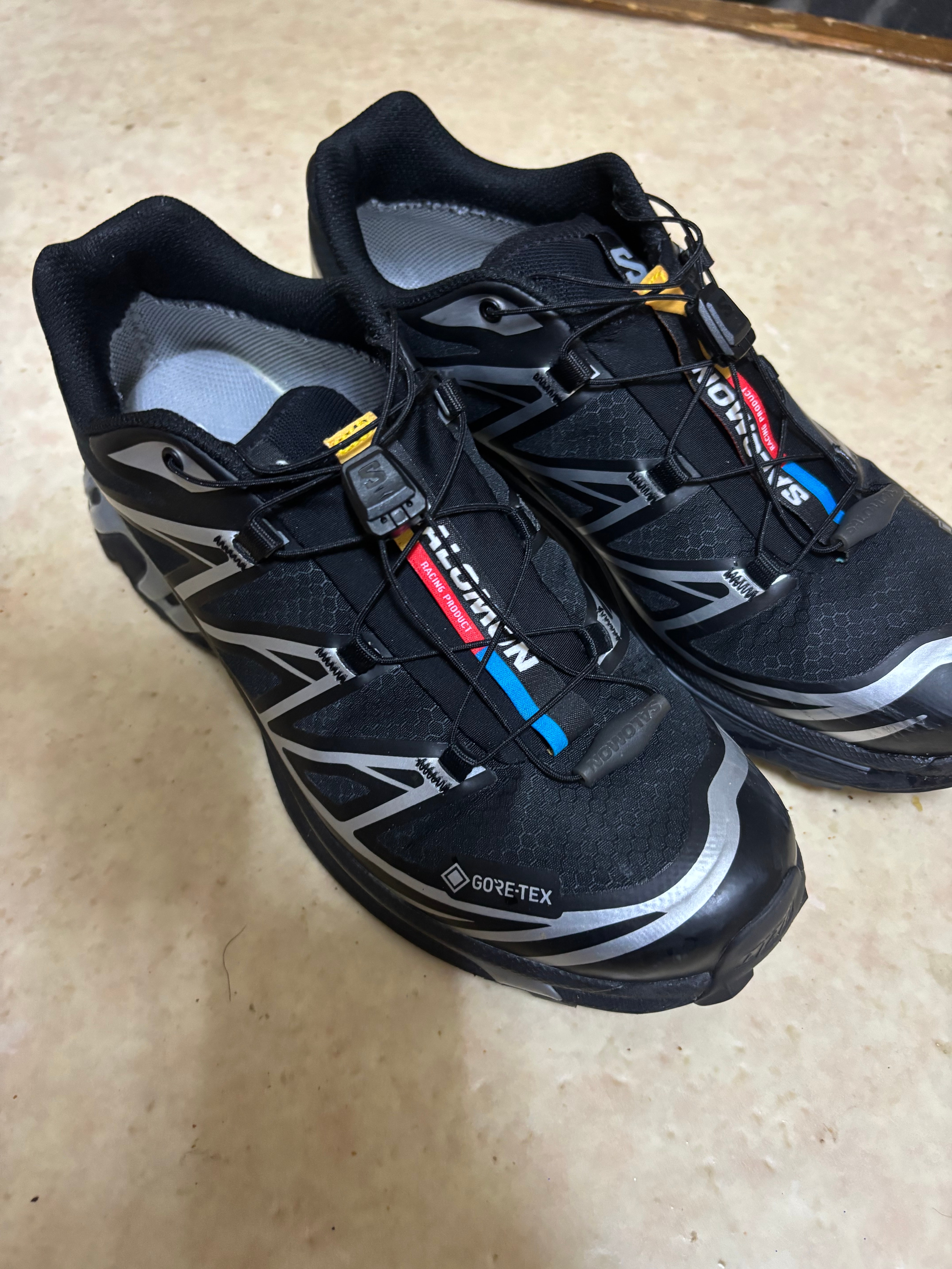 Salomon XT-6 GORE-TEX "Black/Footwear Silver"