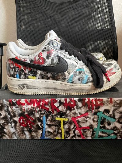 PEACEMINUSONE × Nike Air Force 1 Low "Para-noise/White/Black" / G-DRAGON