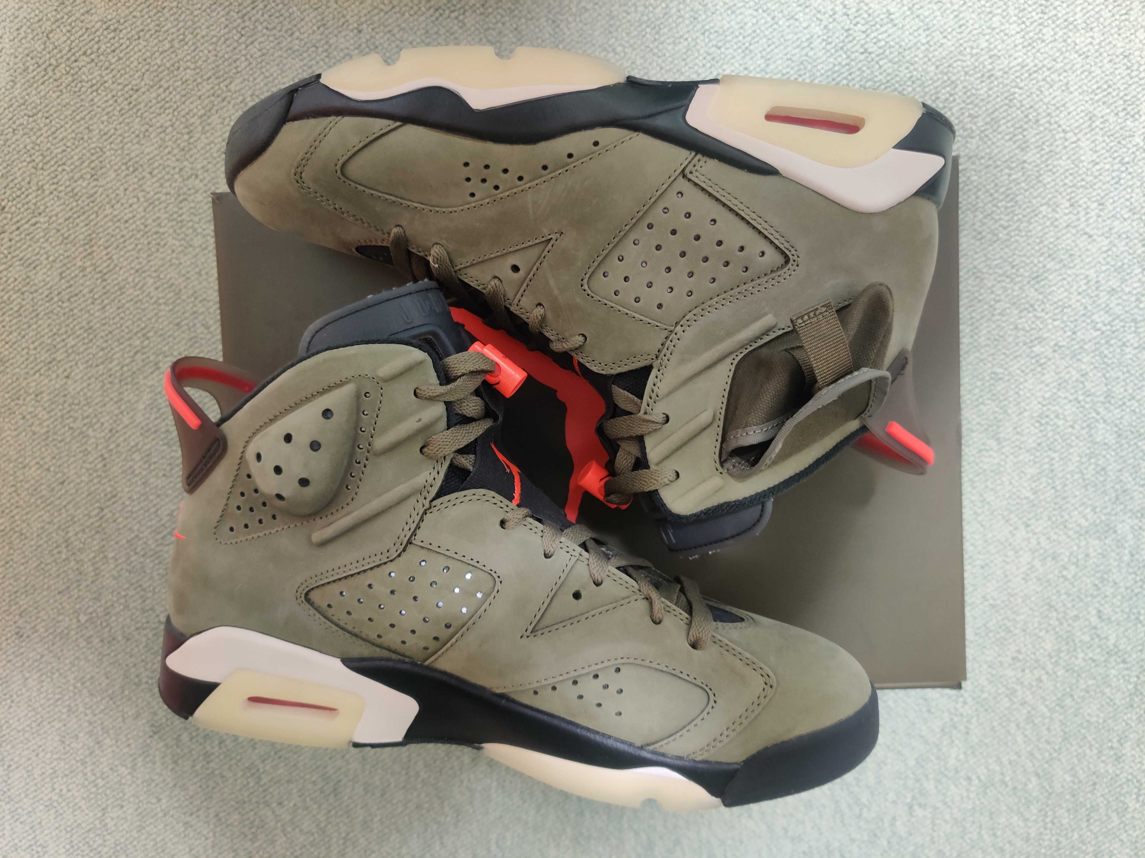 Travis Scott × Nike Air Jordan 6 Retro "Medium Olive"